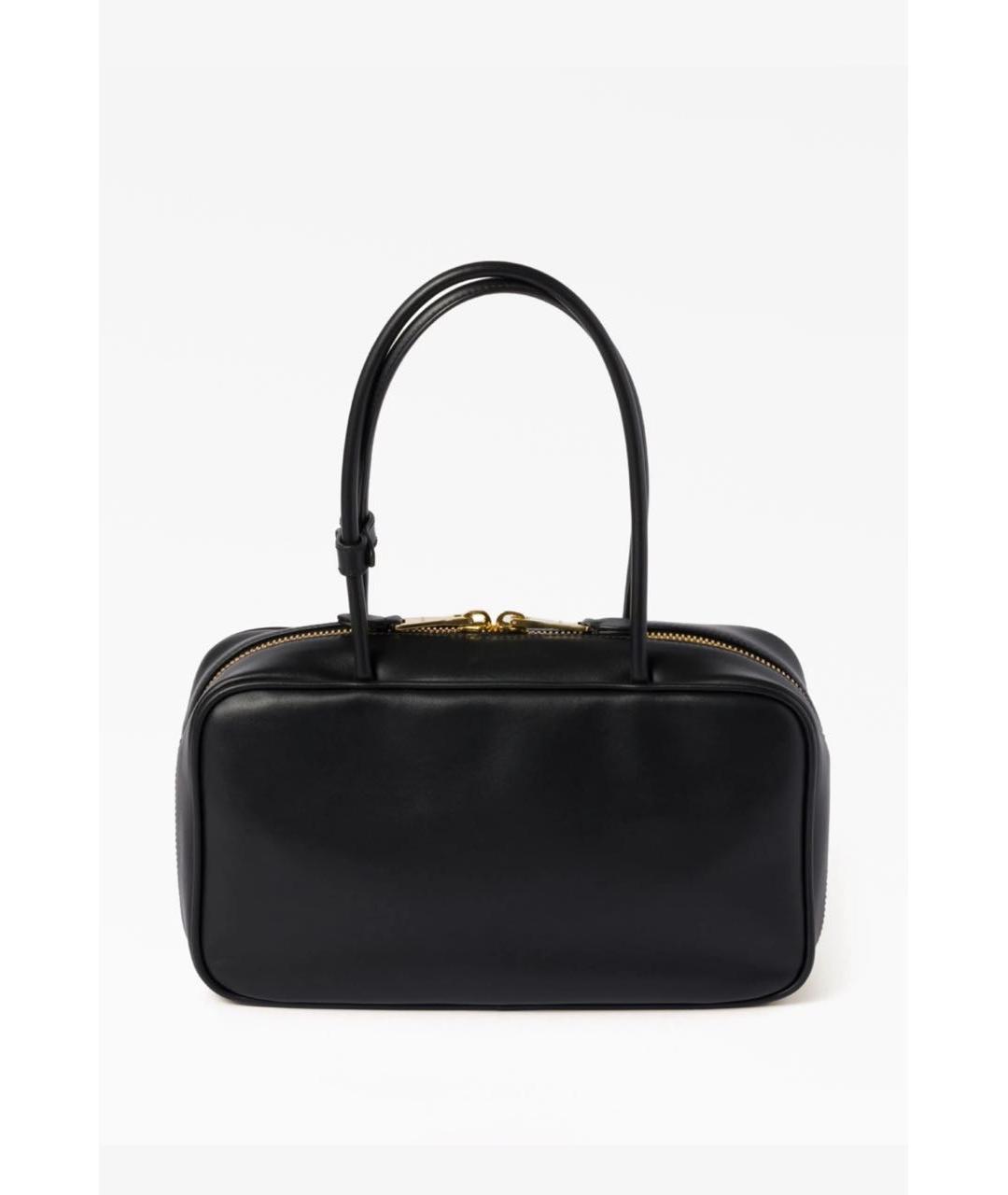 MIU MIU Черная кожаная сумка с короткими ручками, фото 2