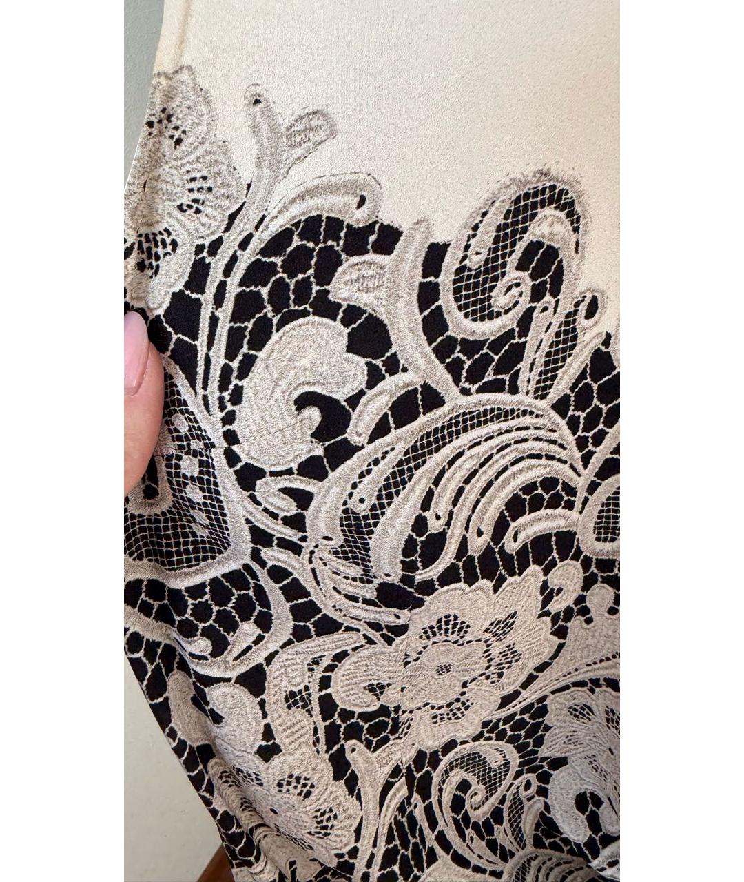 DOLCE&GABBANA Бежевая вискозная блузы, фото 3