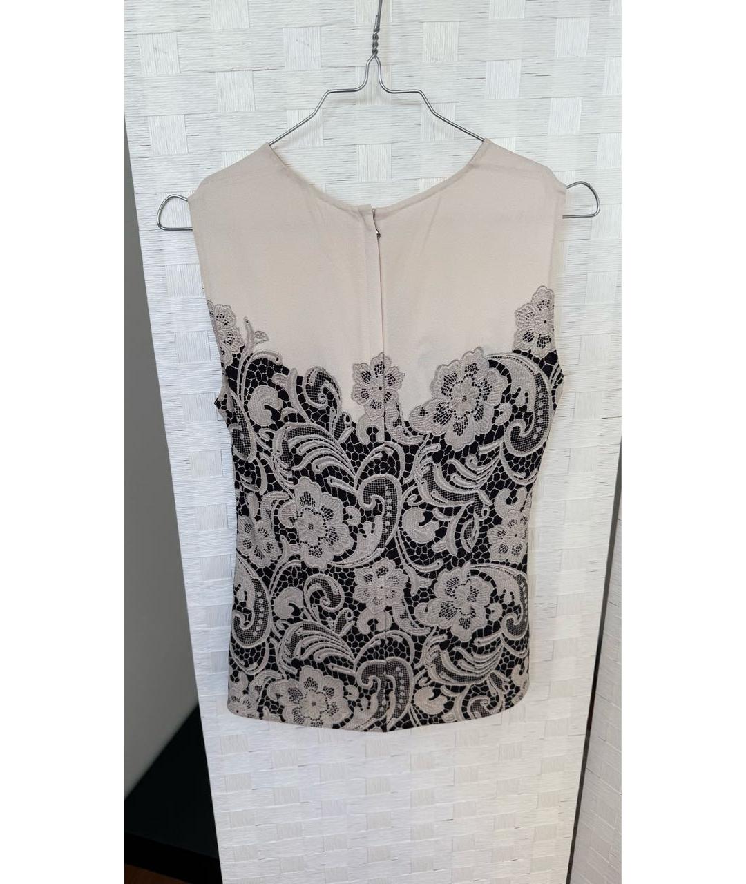 DOLCE&GABBANA Бежевая вискозная блузы, фото 2