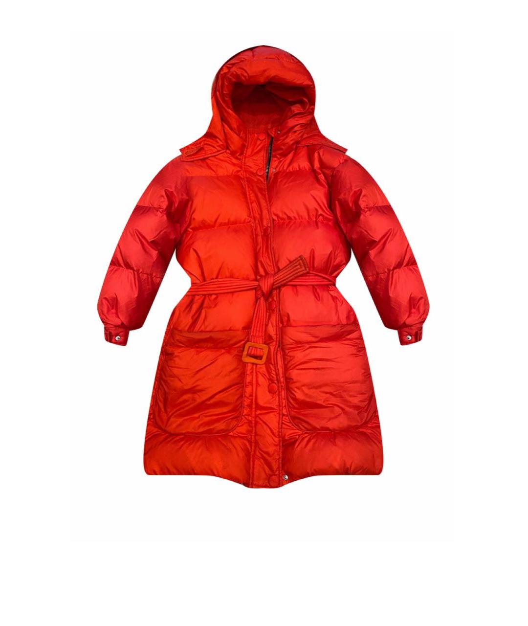 IENKI IENKI Красный полиэстеровый пуховик, фото 5