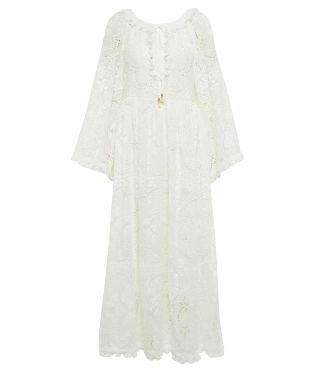 ZIMMERMANN Белое льняное вечернее платье, фото 1
