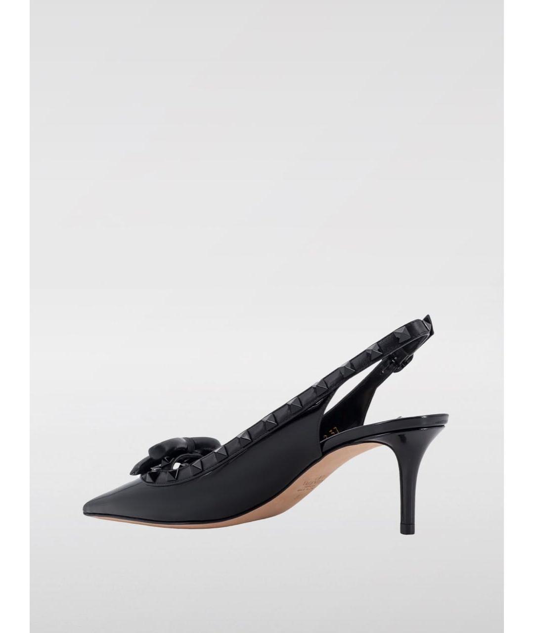 VALENTINO Черные туфли из лакированной кожи, фото 2