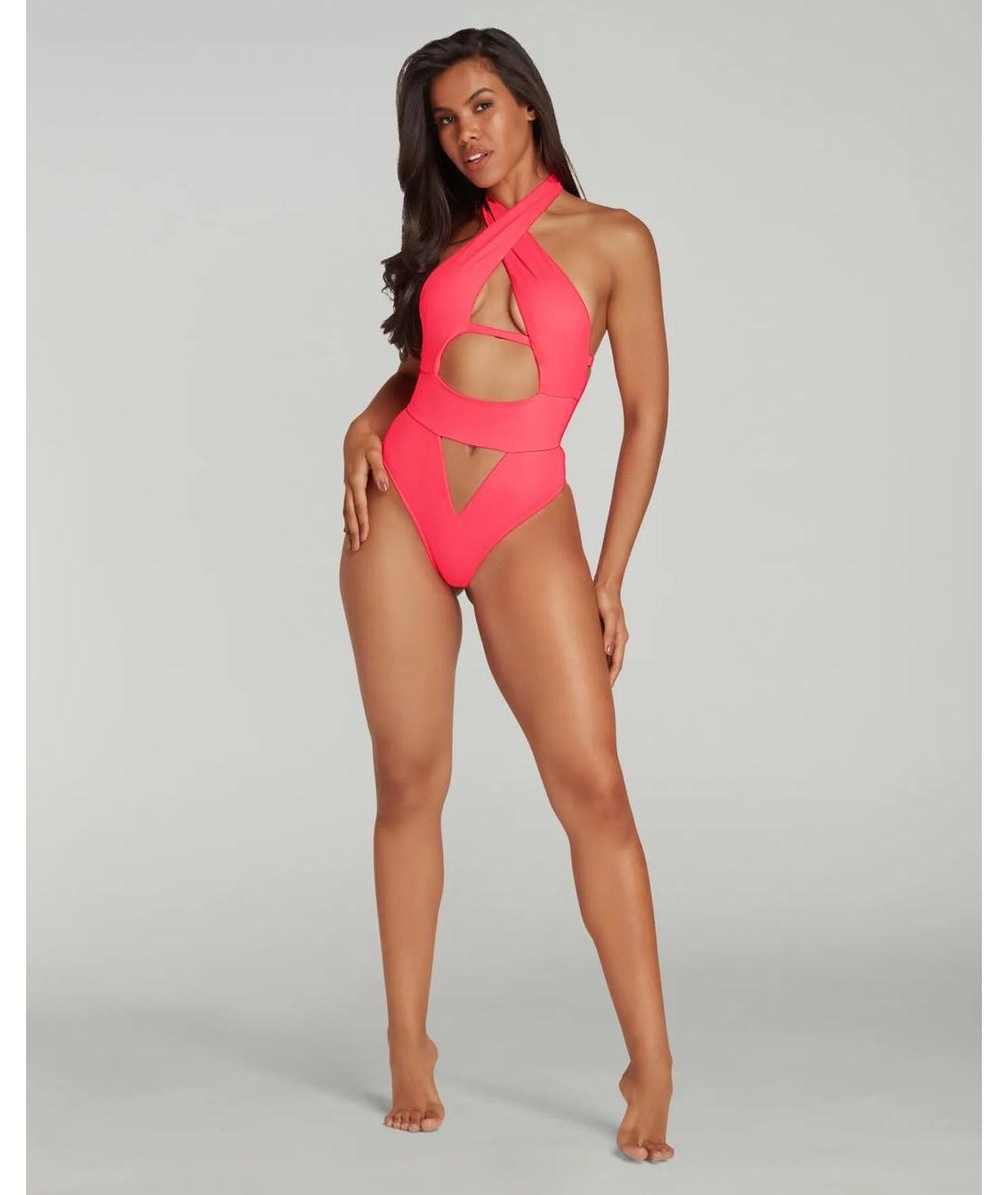 AGENT PROVOCATEUR Розовый синтетический купальник, фото 3