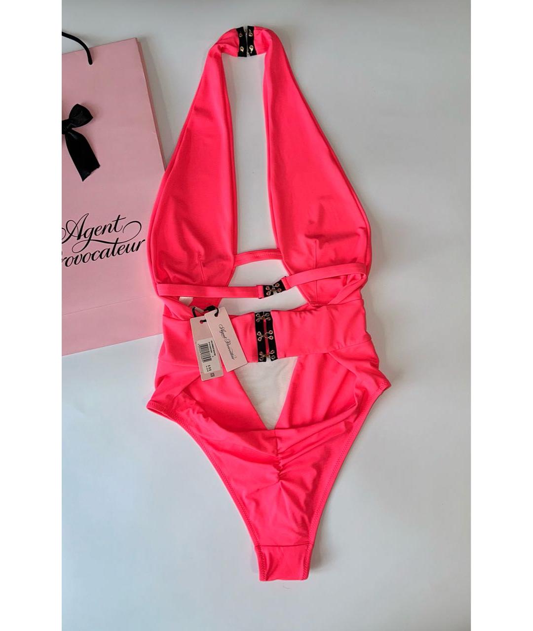 AGENT PROVOCATEUR Розовый синтетический купальник, фото 6