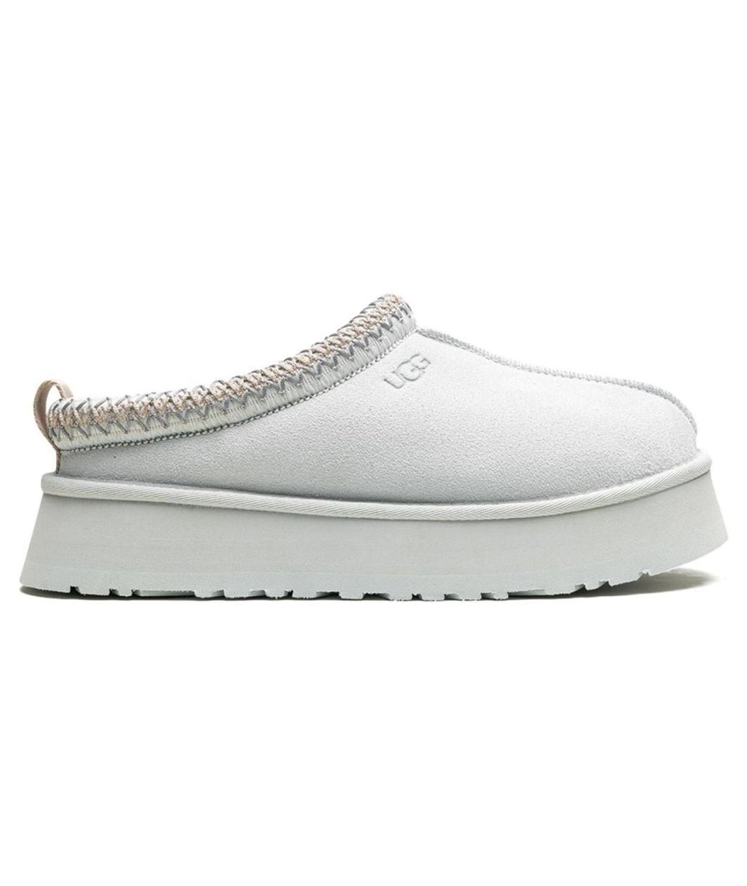 UGG AUSTRALIA Белые замшевые мюли, фото 9