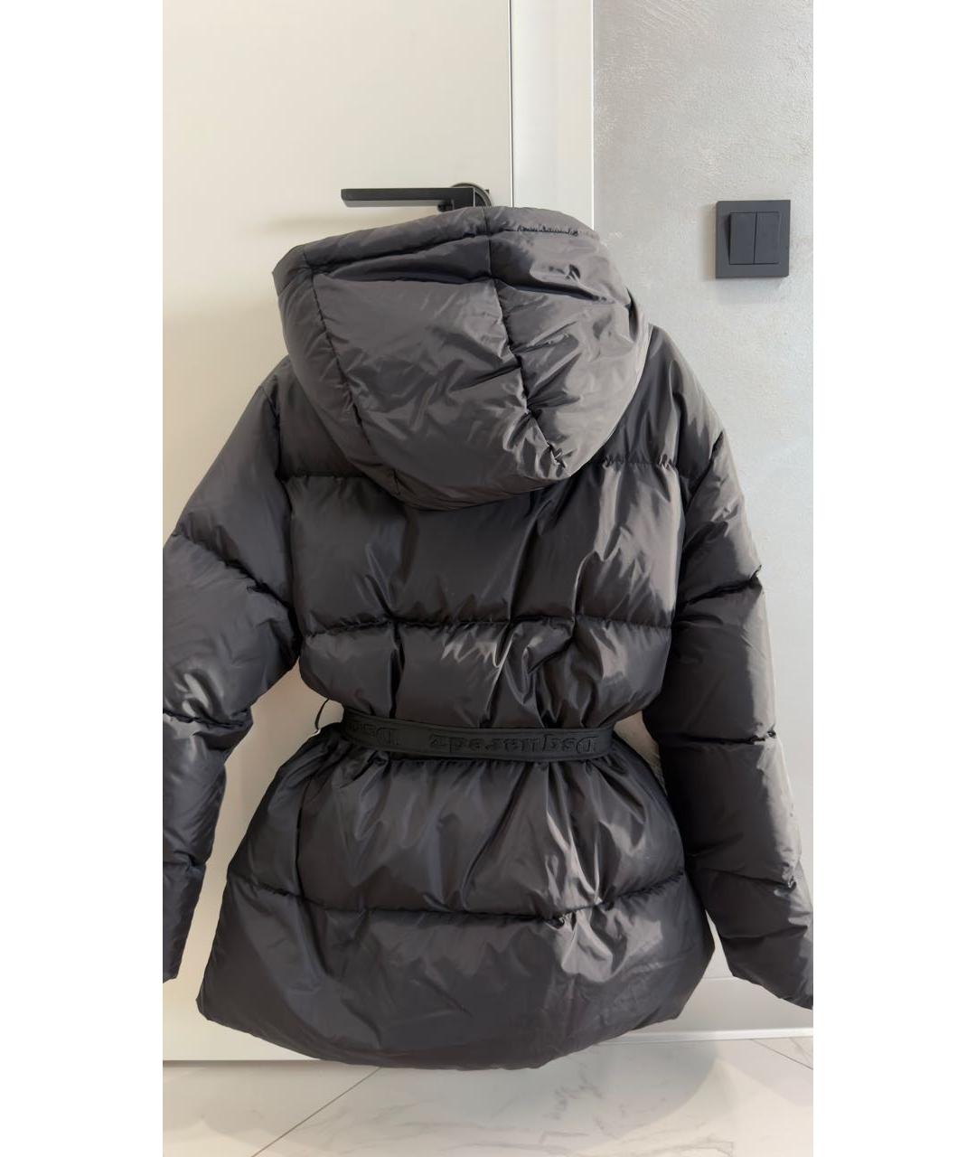 DSQUARED2 Черная полиэстеровая куртка, фото 3