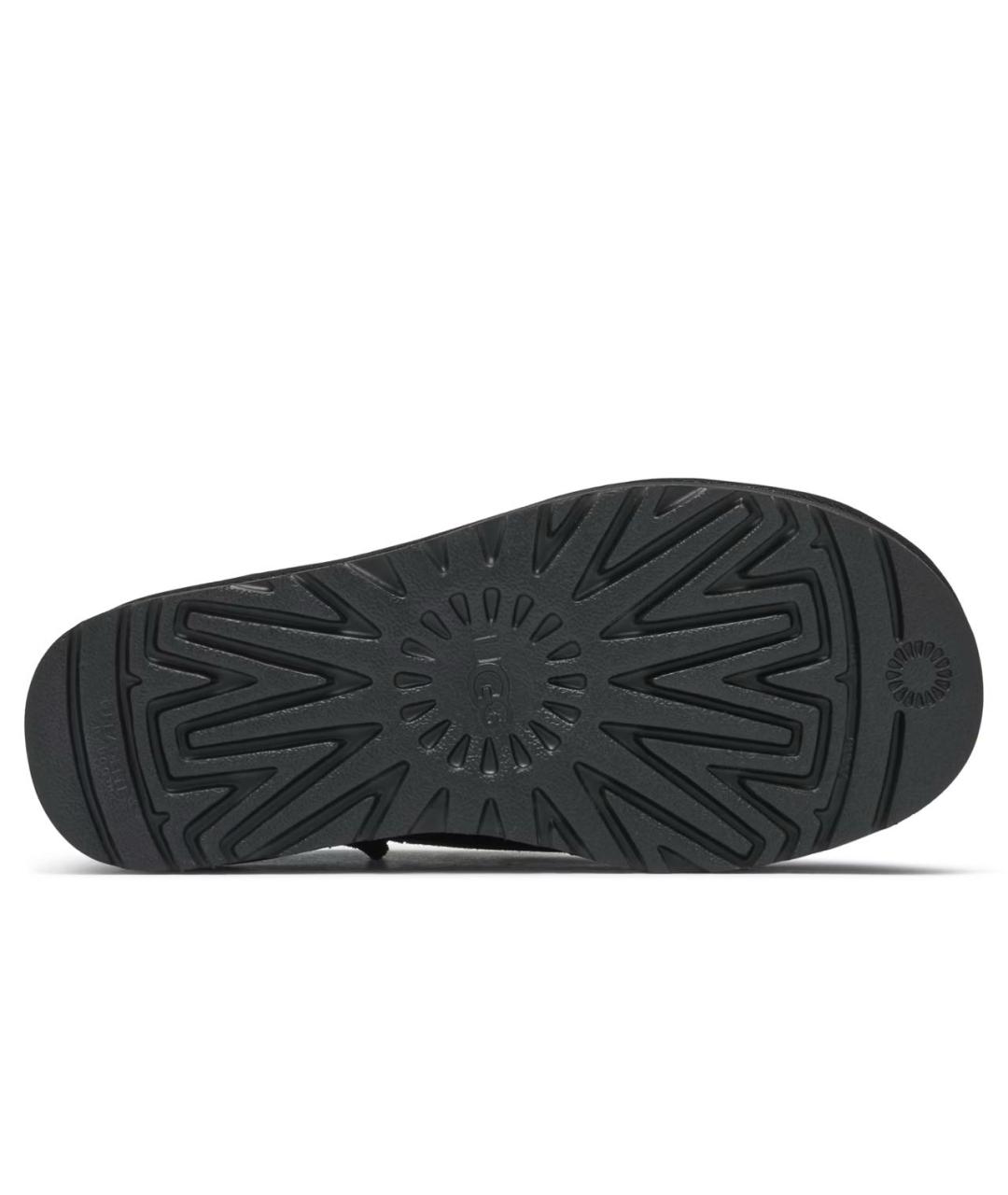 UGG AUSTRALIA Черные замшевые ботинки, фото 7