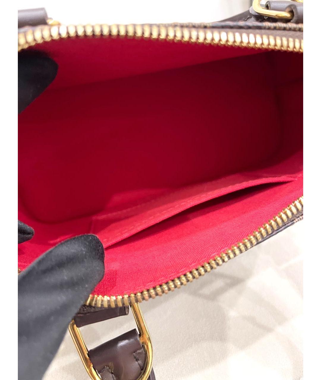 LOUIS VUITTON Коричневая сумка через плечо, фото 4