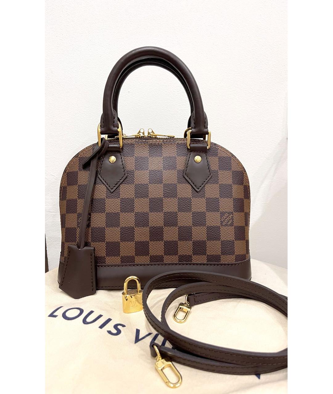 LOUIS VUITTON Коричневая сумка через плечо, фото 2