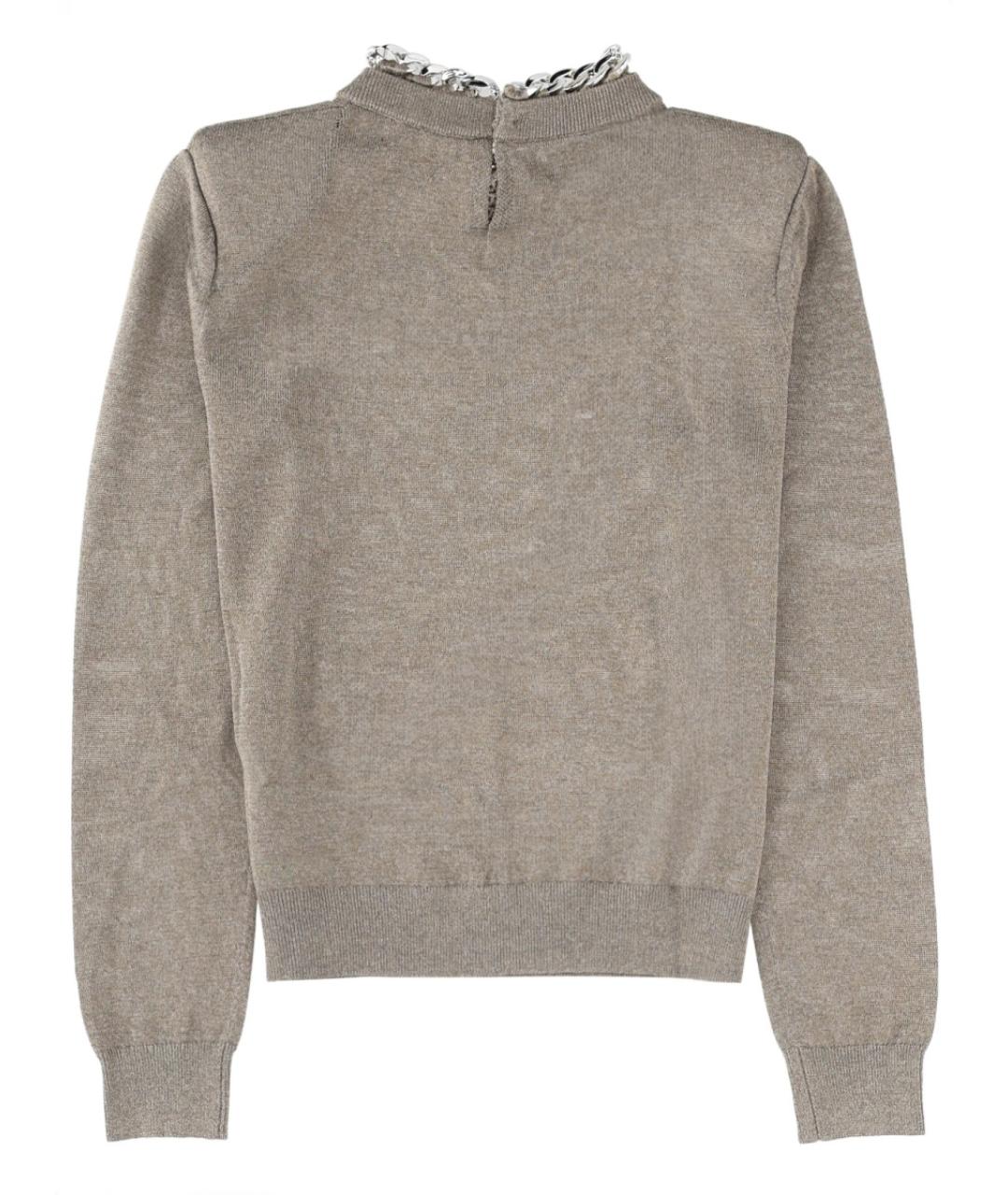 CIRCUS HOTEL Серый вискозный джемпер / свитер, фото 2