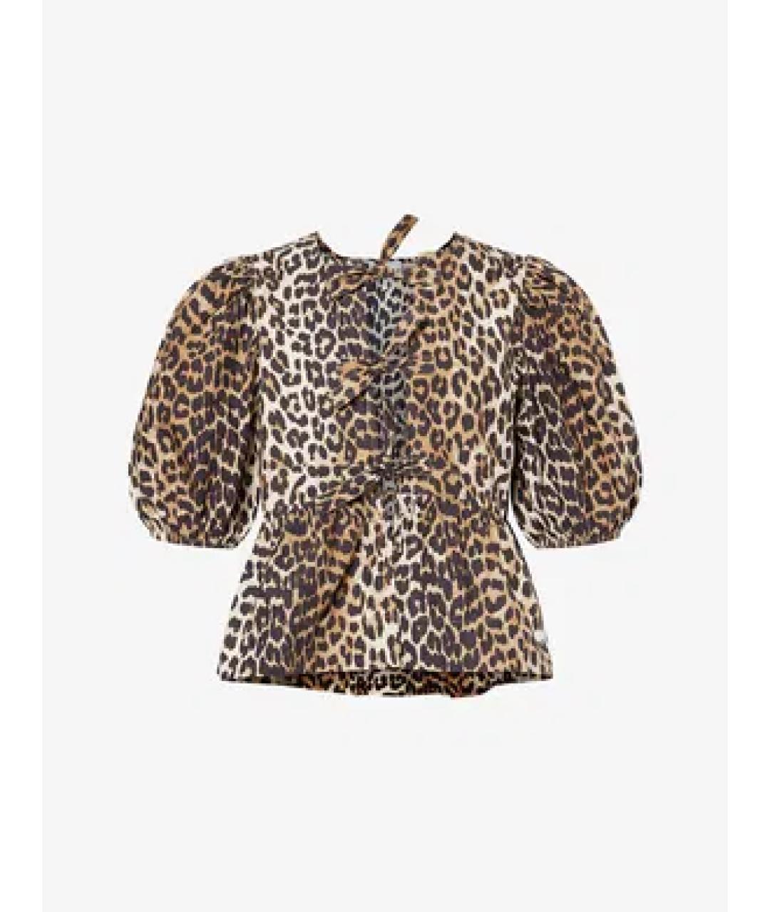 GANNI Мульти хлопковая блузы, фото 1