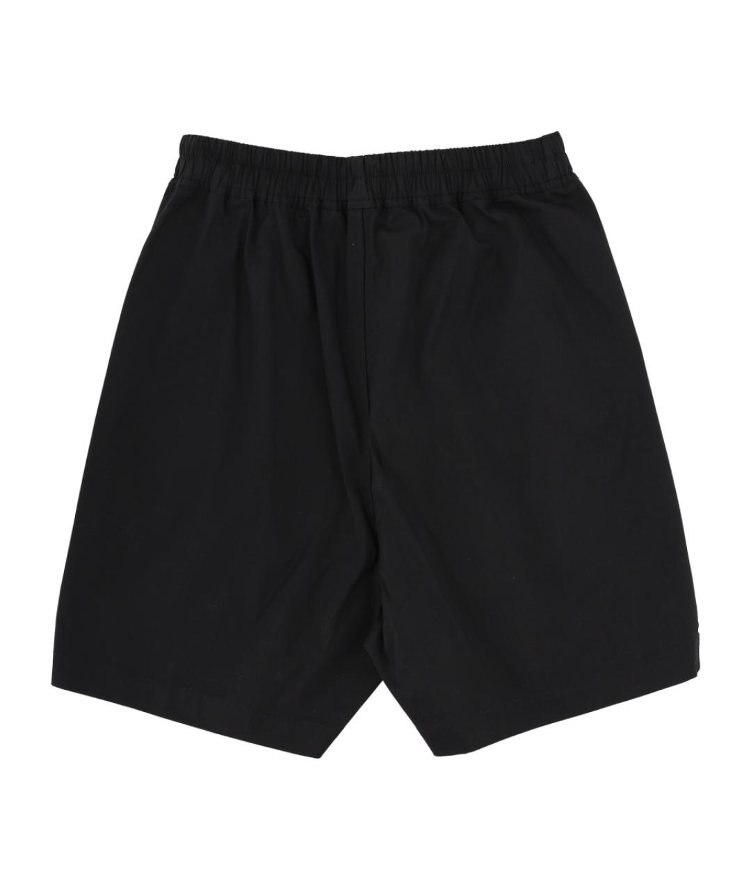 RICK OWENS Черные хлопковые шорты, фото 3