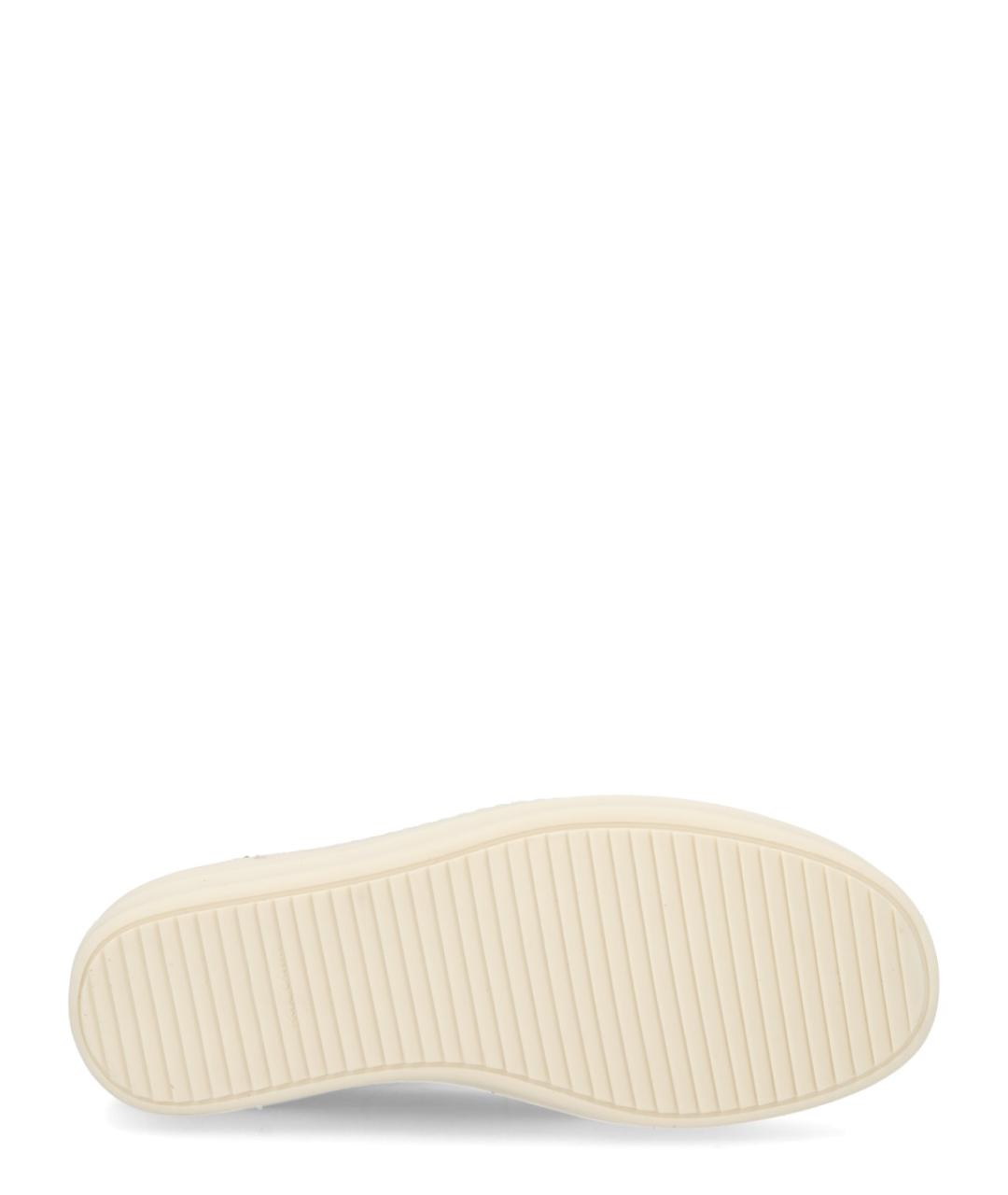 RICK OWENS Серые замшевые низкие кроссовки / кеды, фото 6