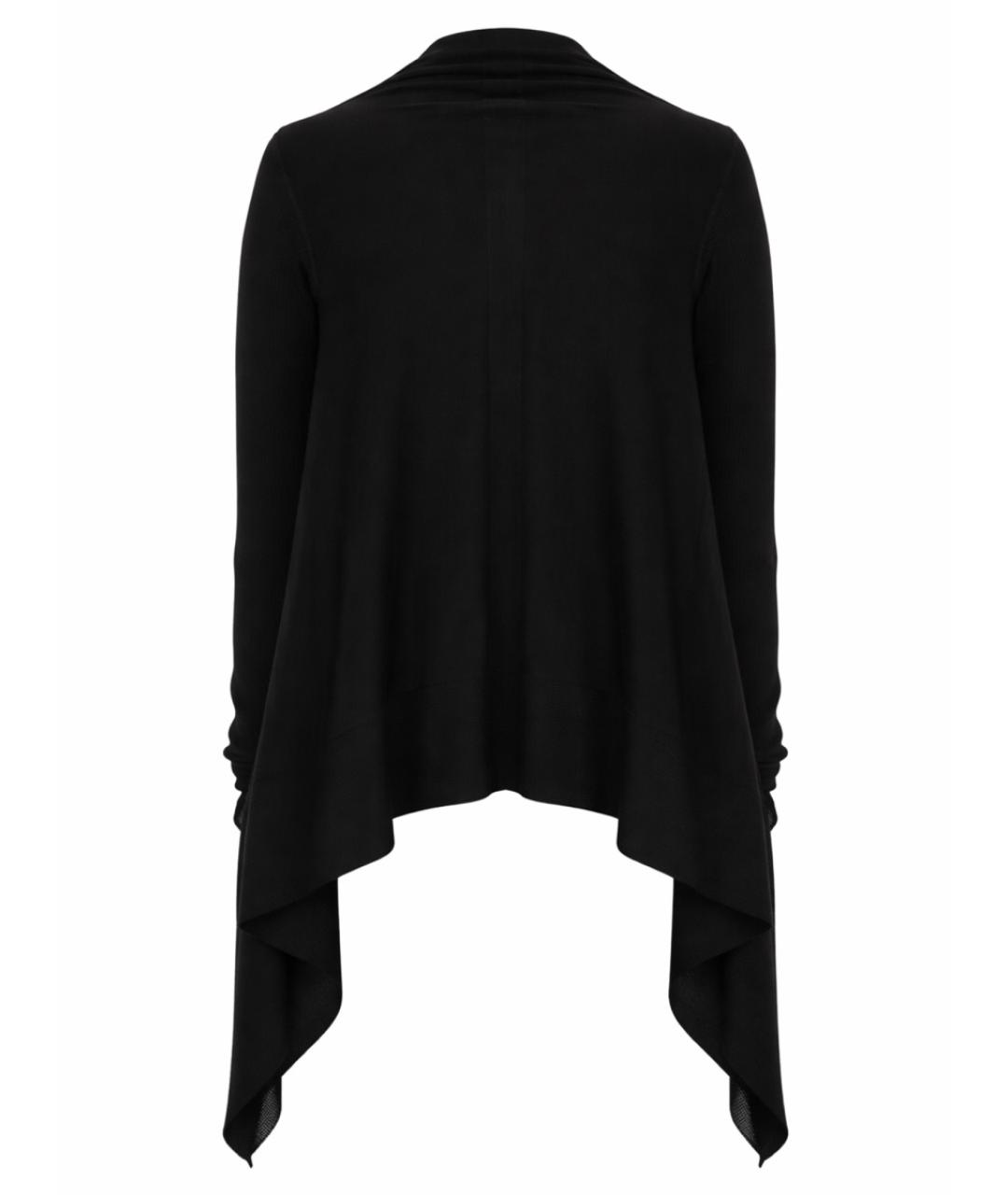 RICK OWENS Черный шерстяной кардиган, фото 3