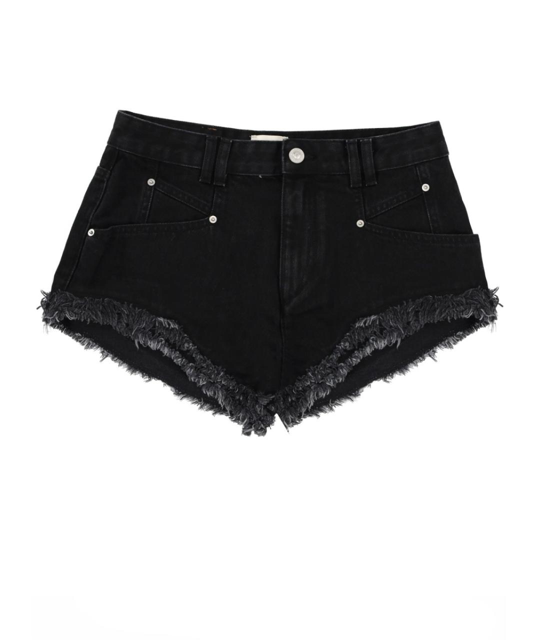ISABEL MARANT Черные деним шорты, фото 1