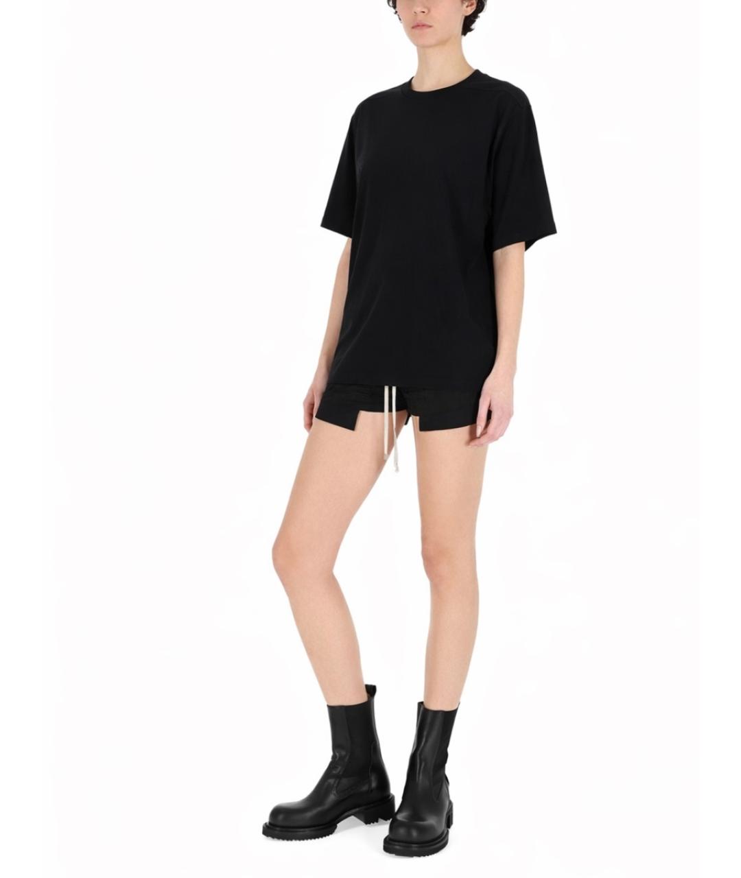 RICK OWENS Черные шорты, фото 2