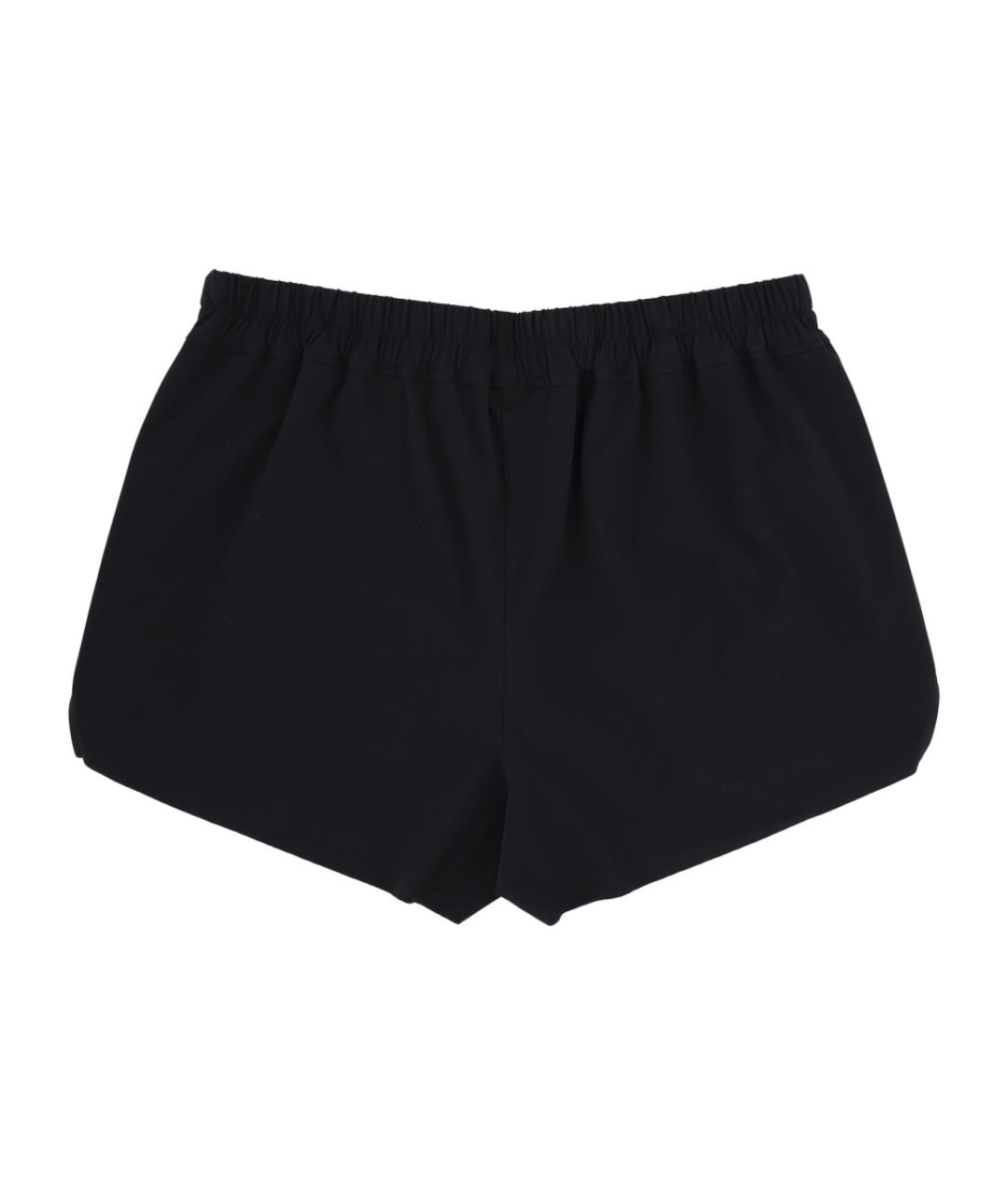 RICK OWENS Черные полиамидовые шорты, фото 3