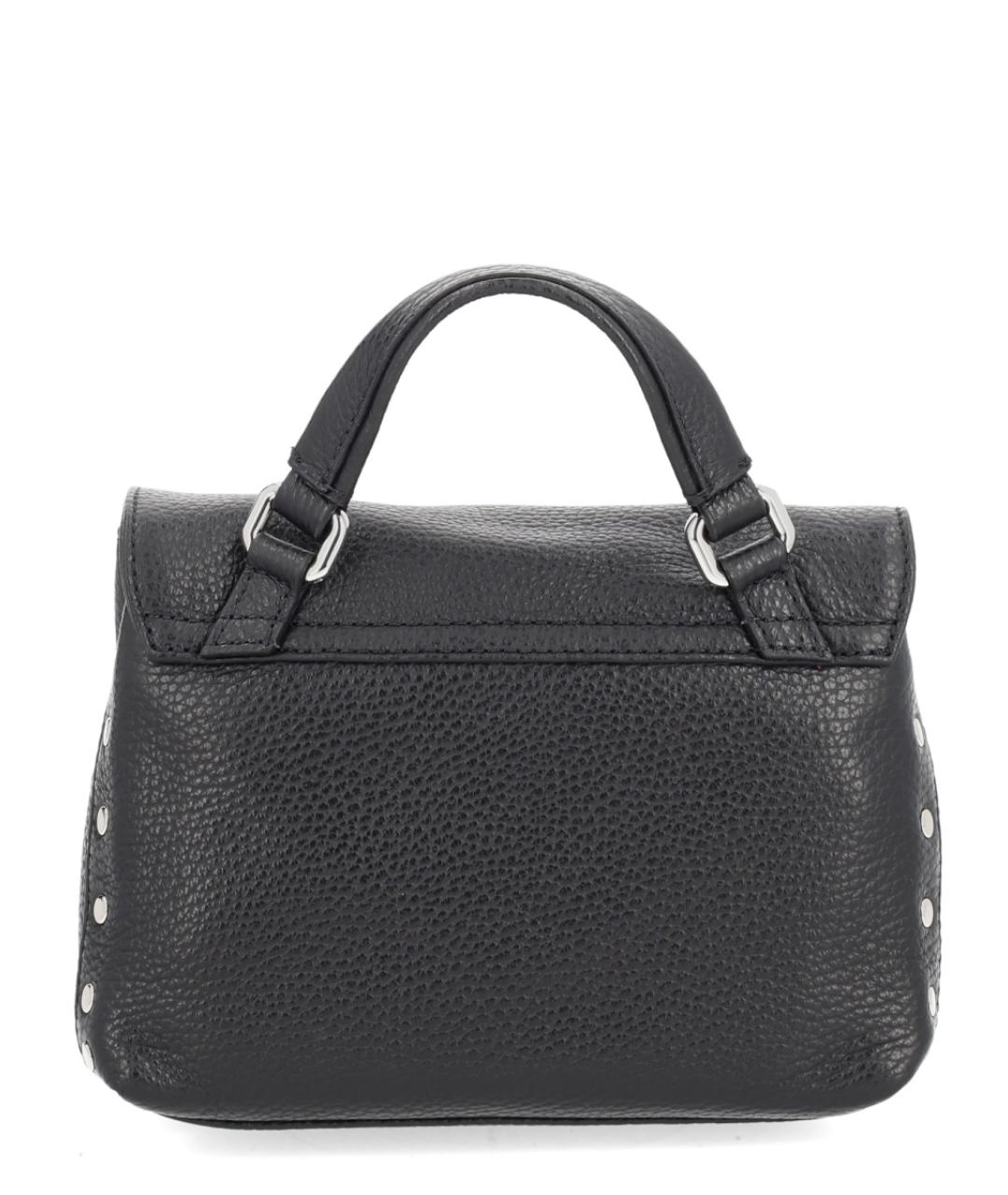 ZANELLATO Черная кожаная сумка через плечо, фото 5