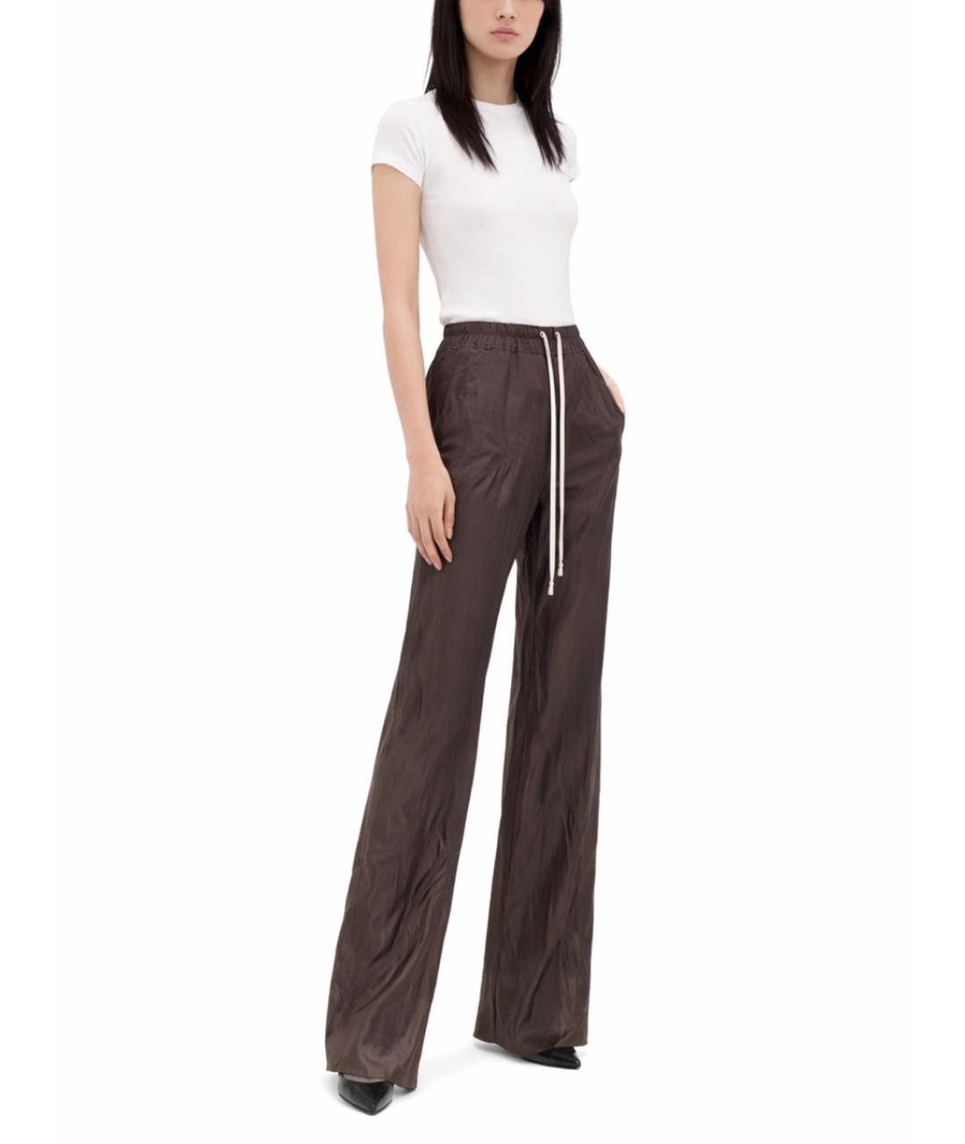 RICK OWENS Белая хлопковая футболка, фото 2