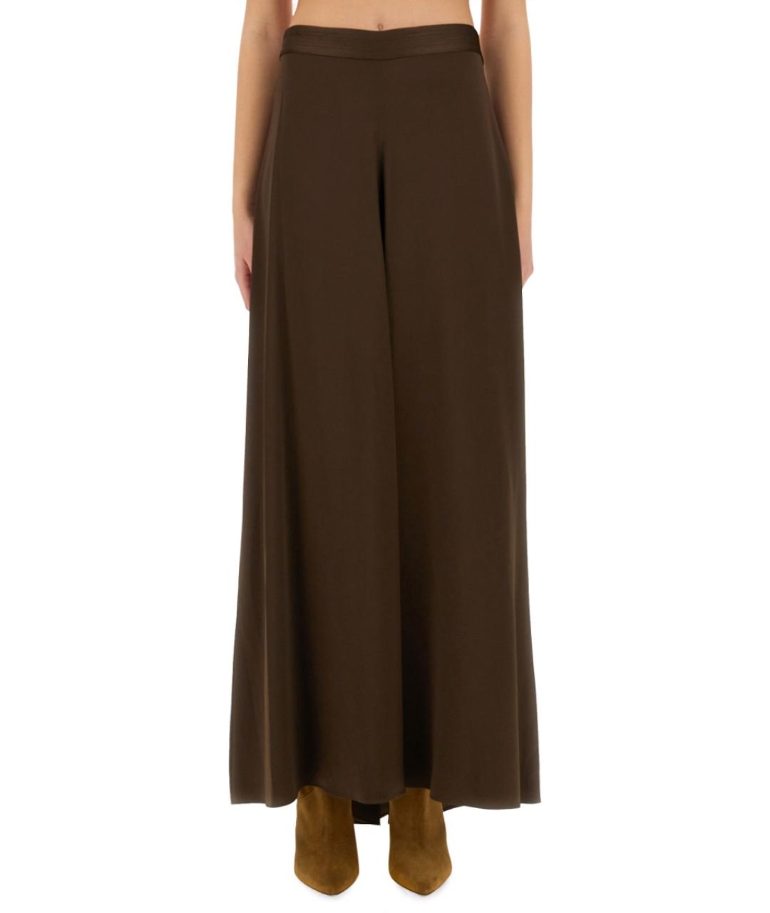 ISABEL MARANT Коричневая вискозная юбка миди, фото 5