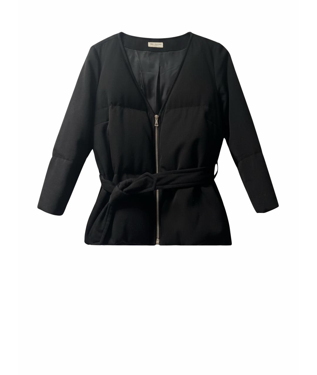 DRIES VAN NOTEN Черная шерстяная куртка, фото 5