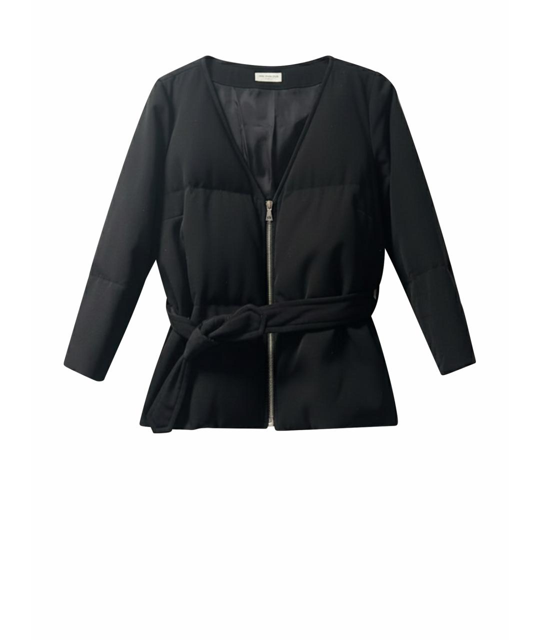 DRIES VAN NOTEN Черная шерстяная куртка, фото 1