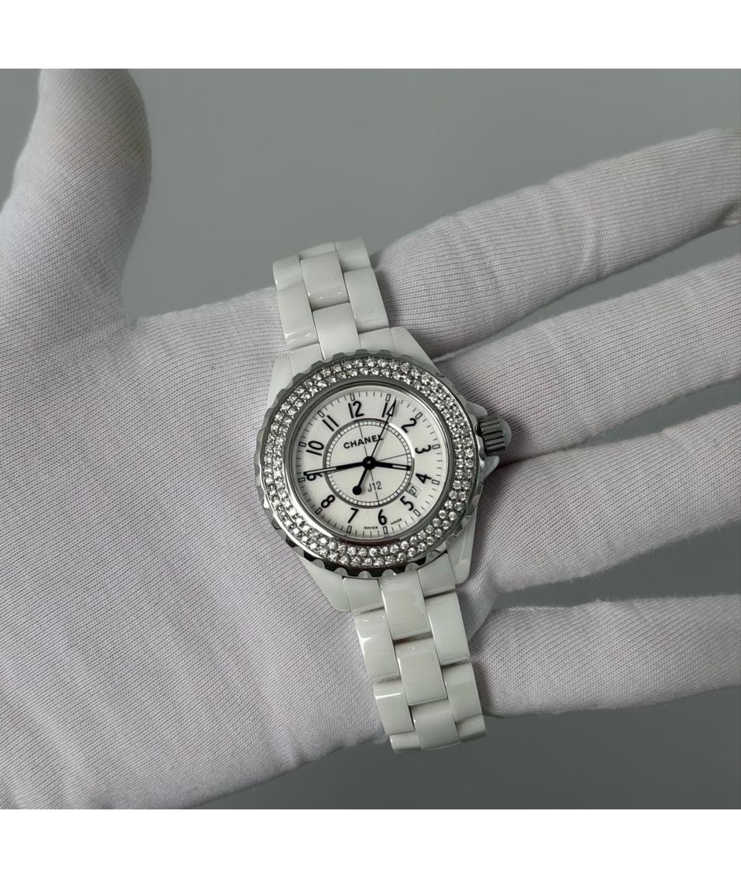CHANEL Белые часы, фото 7