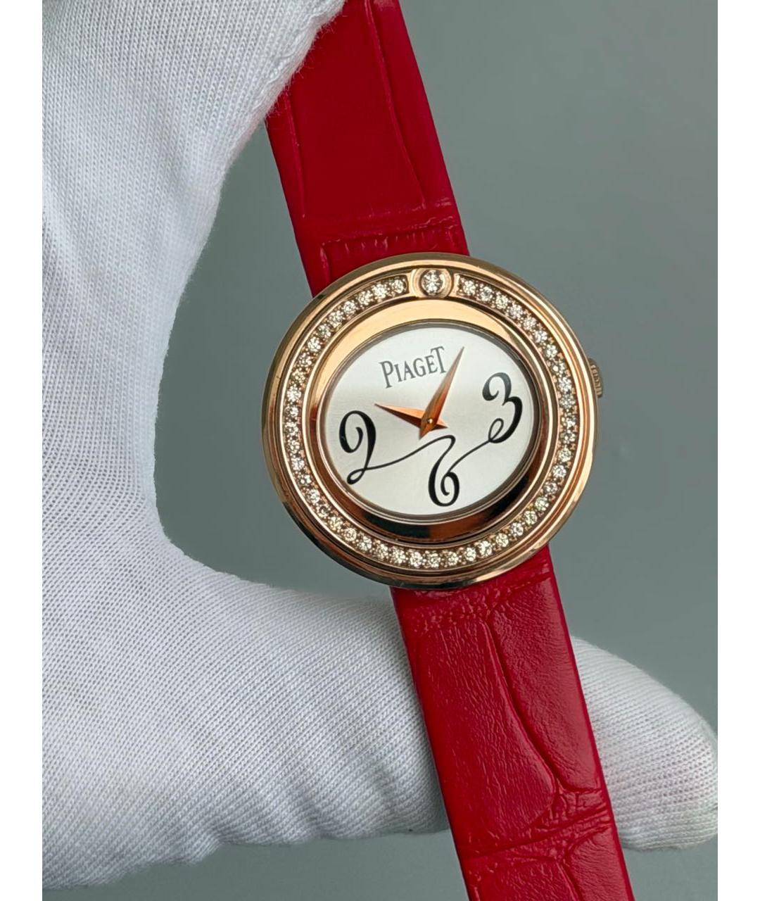 PIAGET Красные часы, фото 3