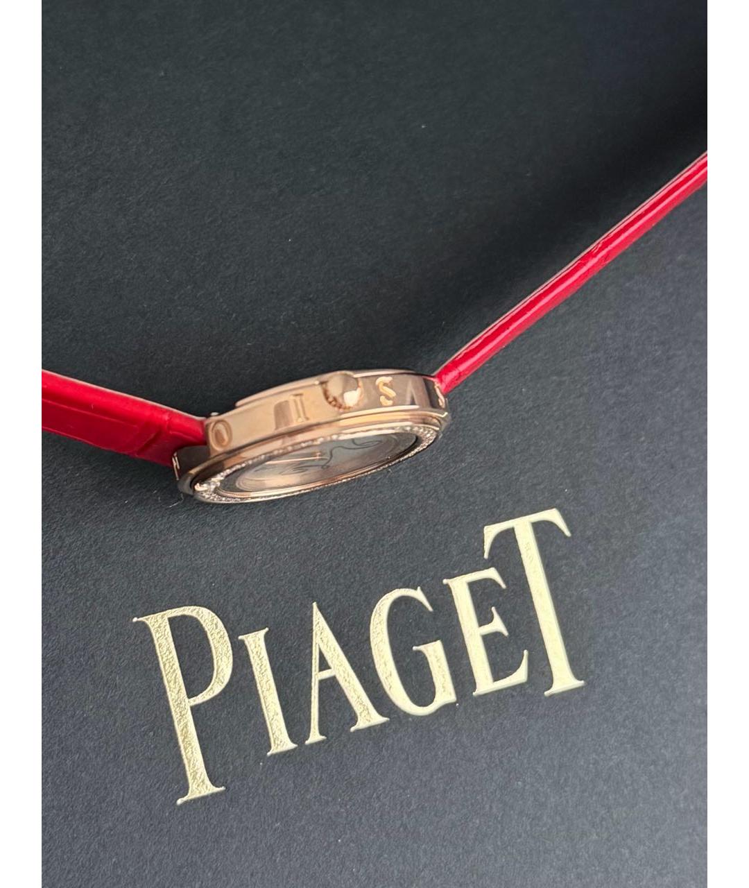 PIAGET Красные часы, фото 7