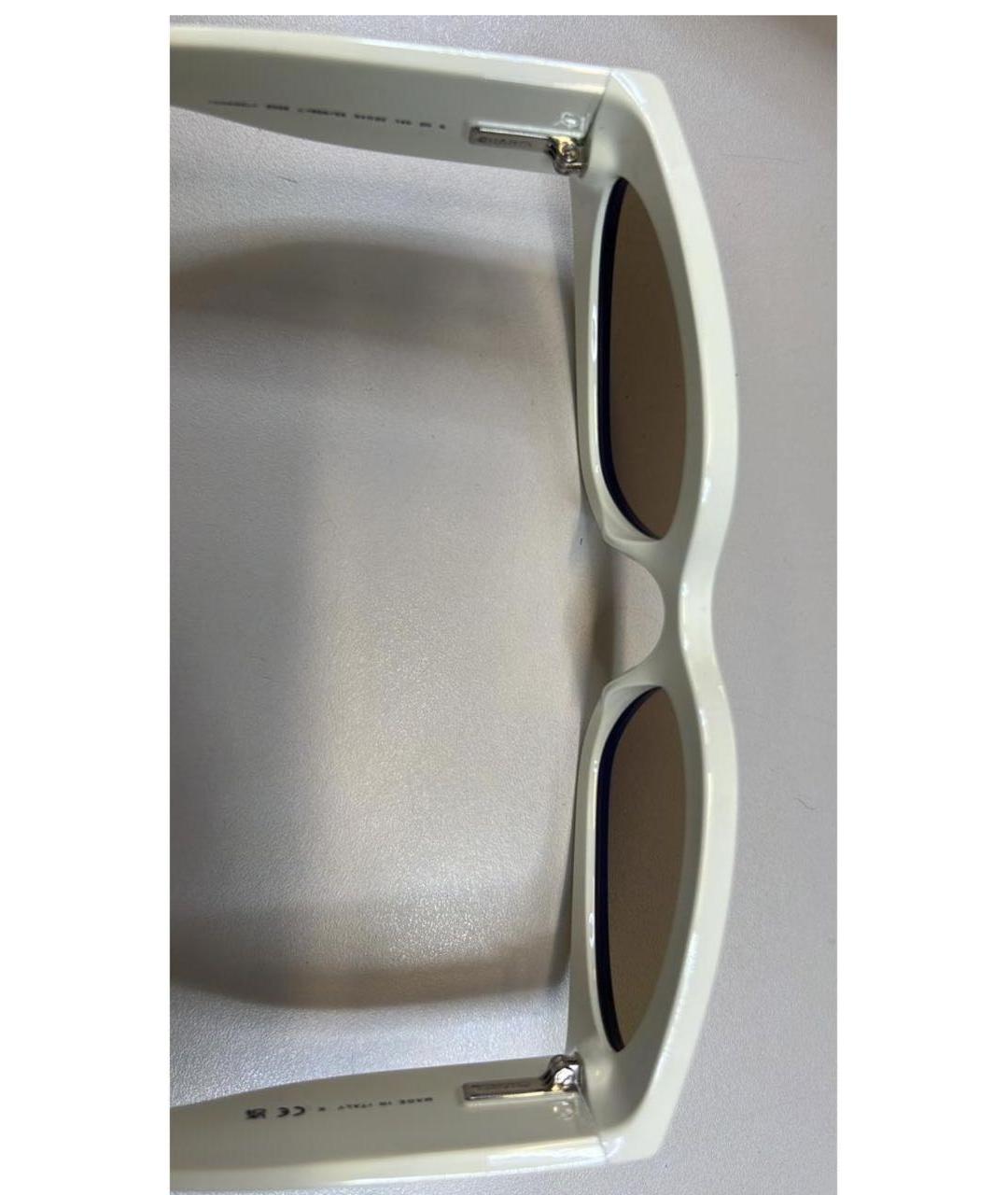 CHANEL Черные пластиковые солнцезащитные очки, фото 4