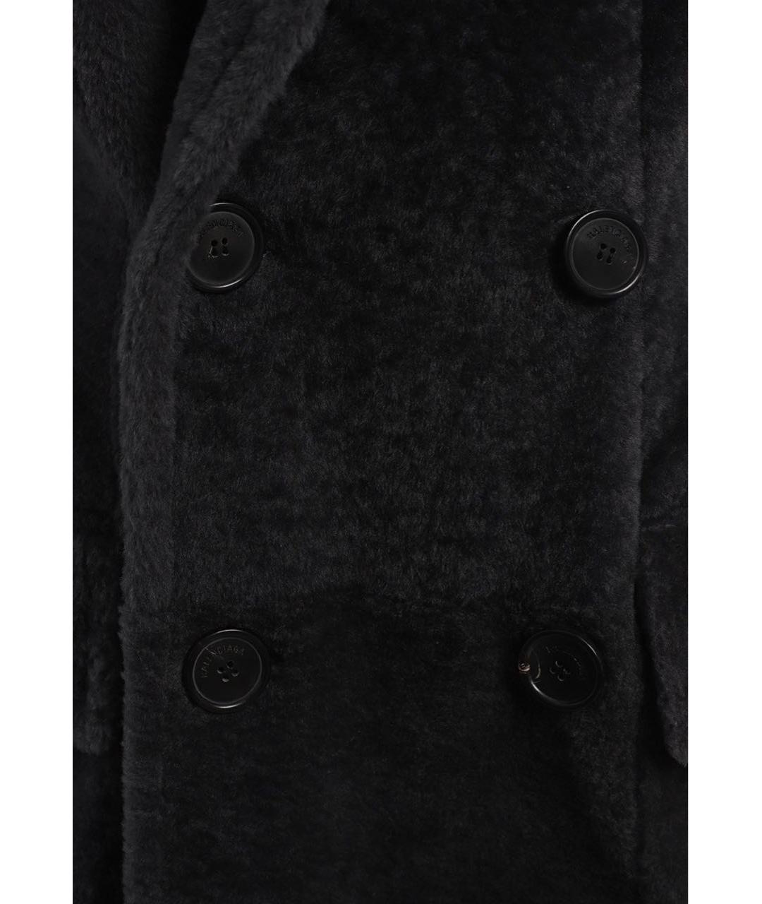 BALENCIAGA Серая меховая дубленка, фото 4