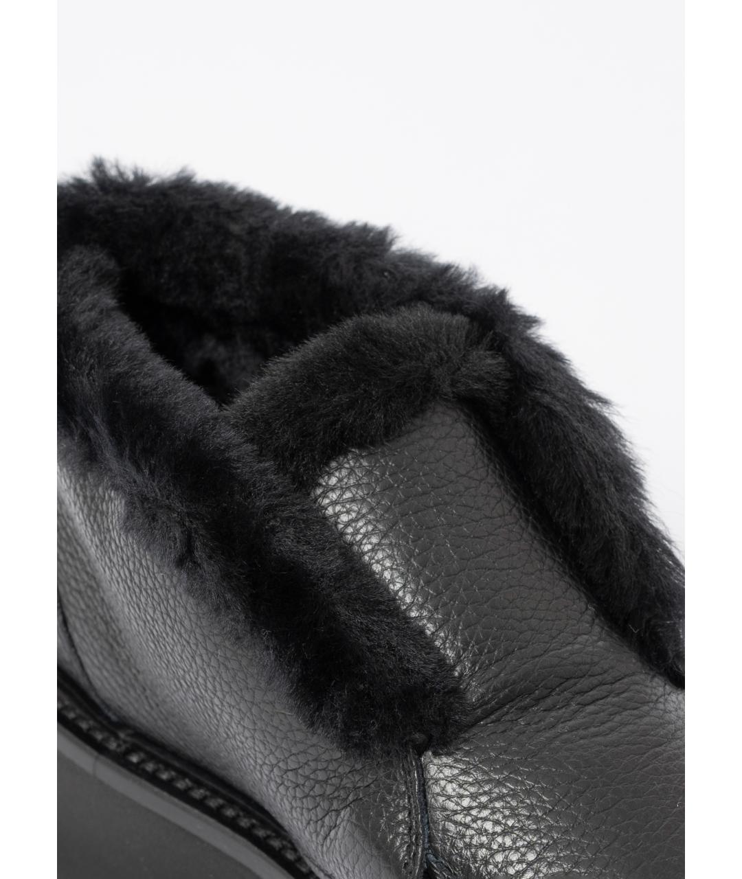 DOUCAL'S Черные кожаные лоферы, фото 5