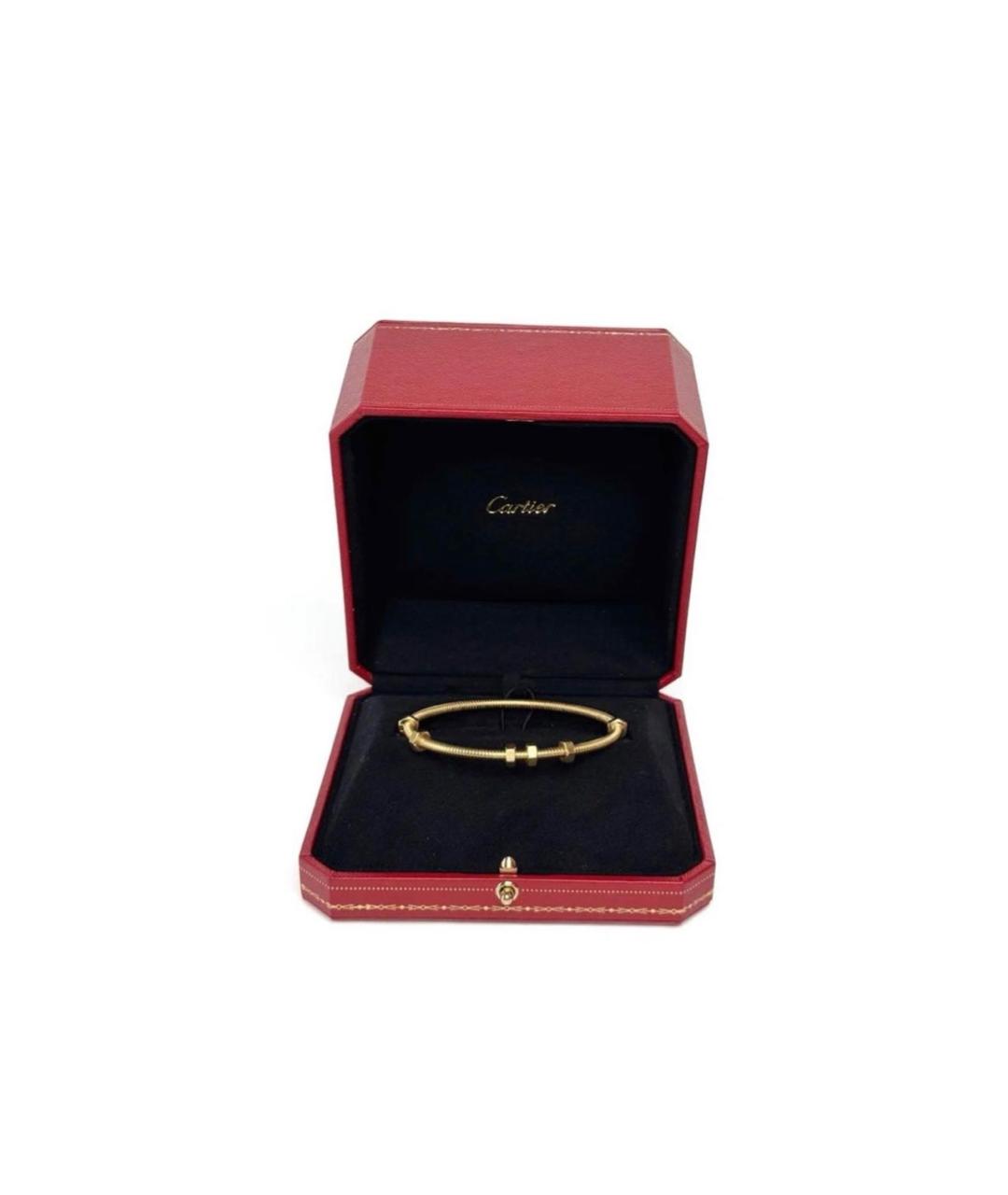 CARTIER Золотой браслет из желтого золота, фото 4