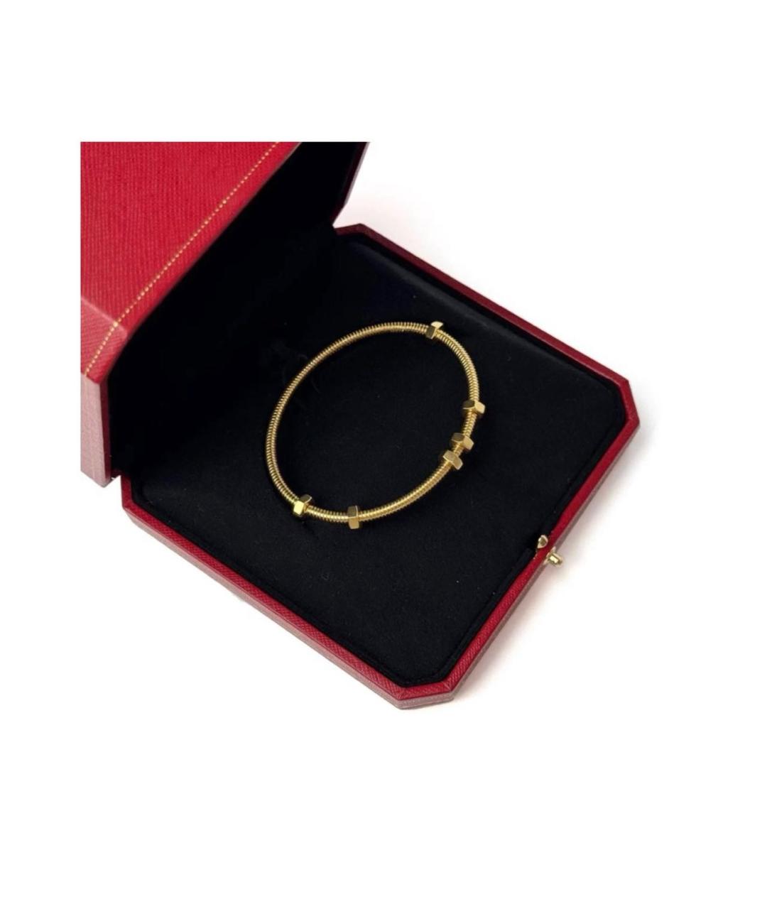 CARTIER Золотой браслет из желтого золота, фото 2