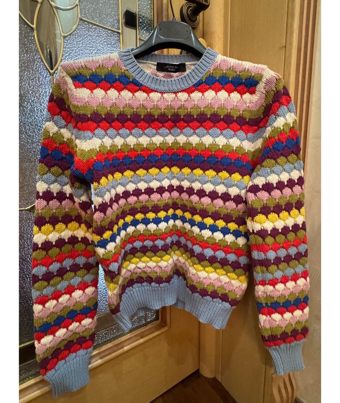 WEEKEND MAX MARA Мульти хлопковый джемпер / свитер, фото 2