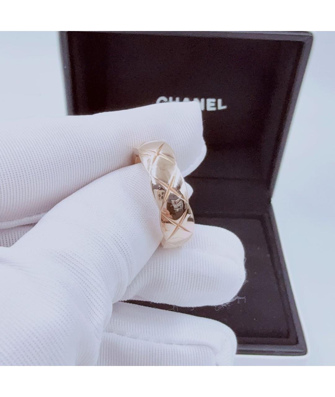 CHANEL Розовое кольцо из розового золота, фото 5