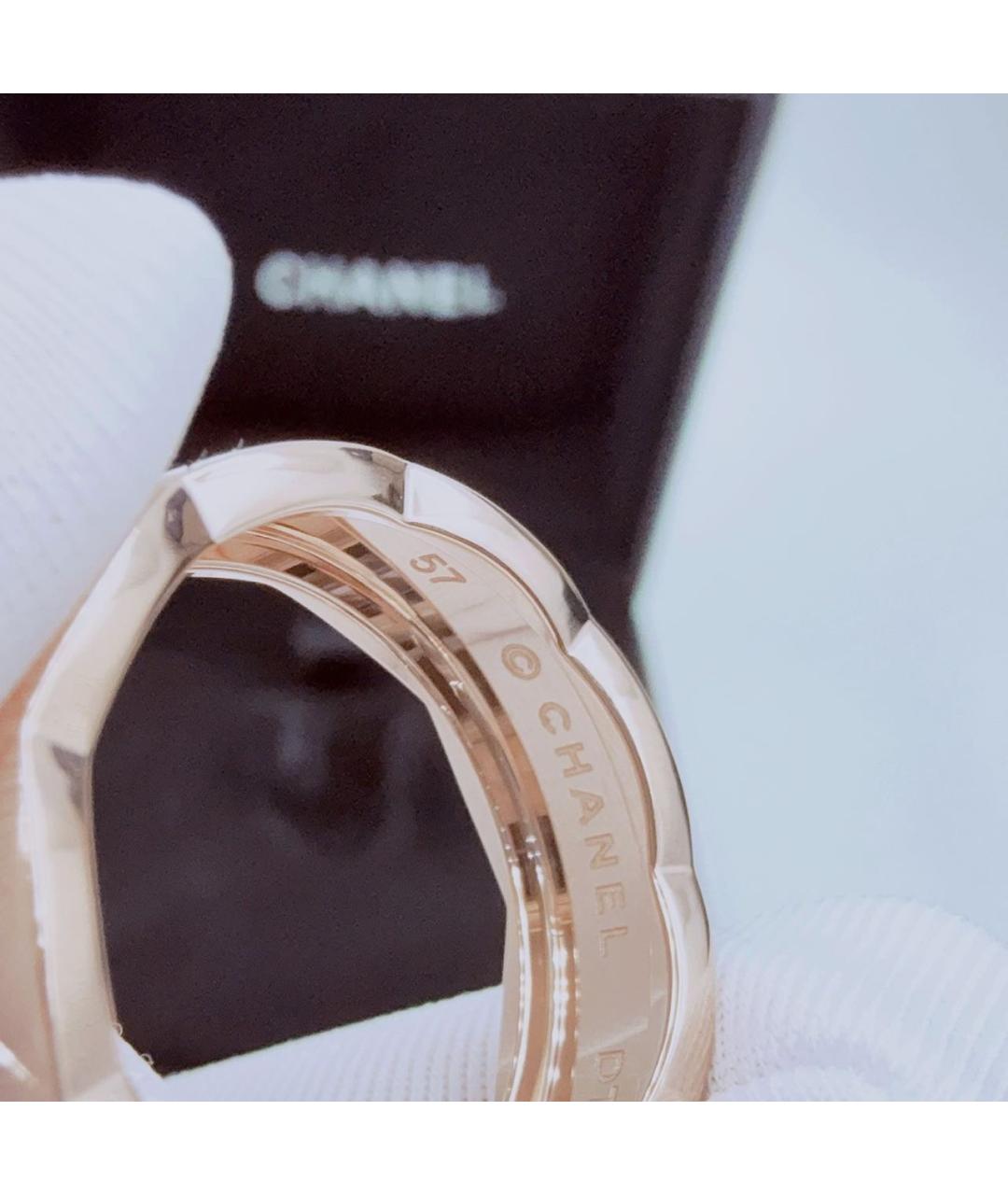 CHANEL Розовое кольцо из розового золота, фото 7