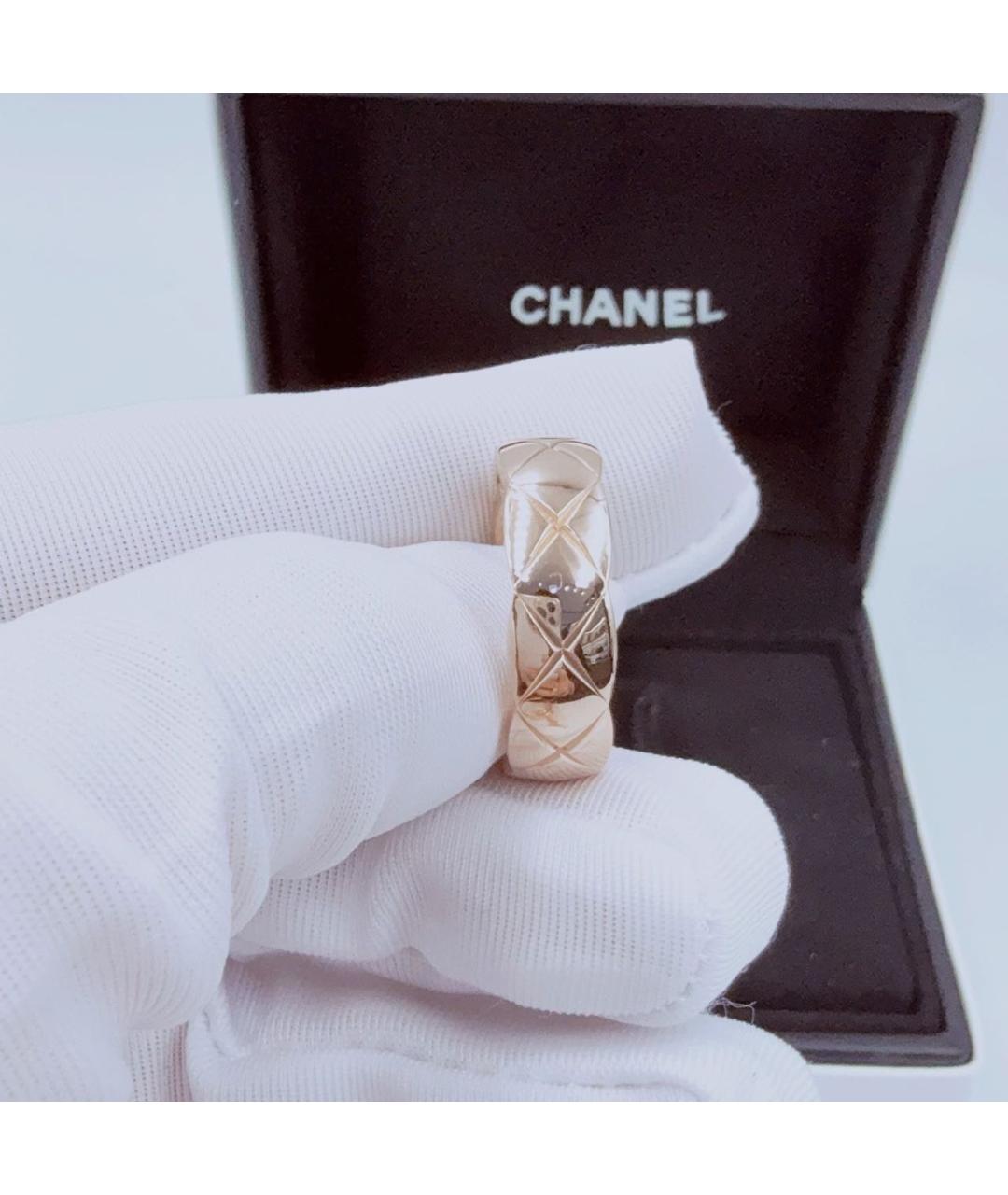 CHANEL Розовое кольцо из розового золота, фото 8