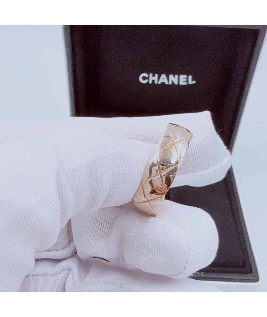 CHANEL Розовое кольцо из розового золота, фото 4