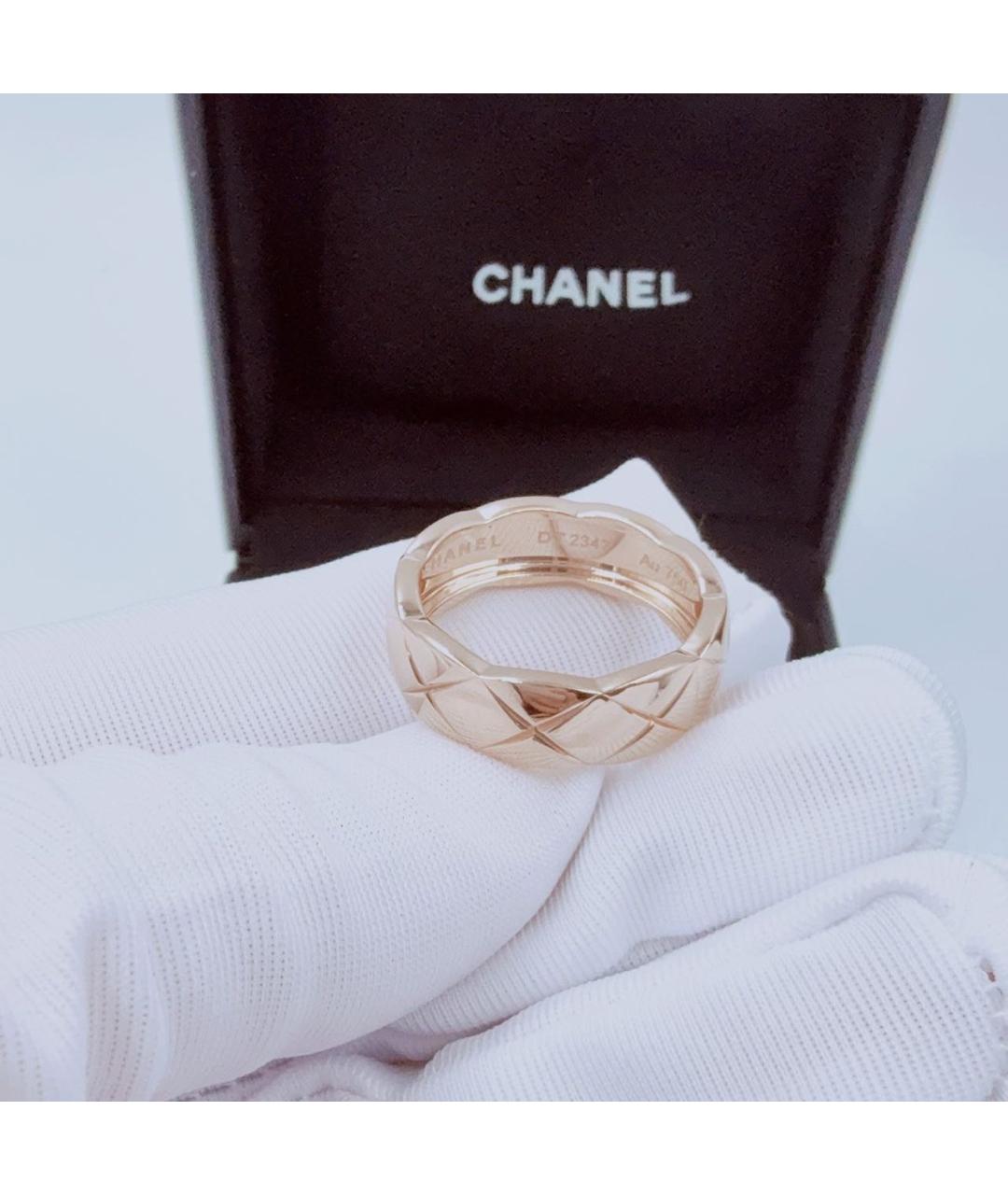 CHANEL Розовое кольцо из розового золота, фото 6
