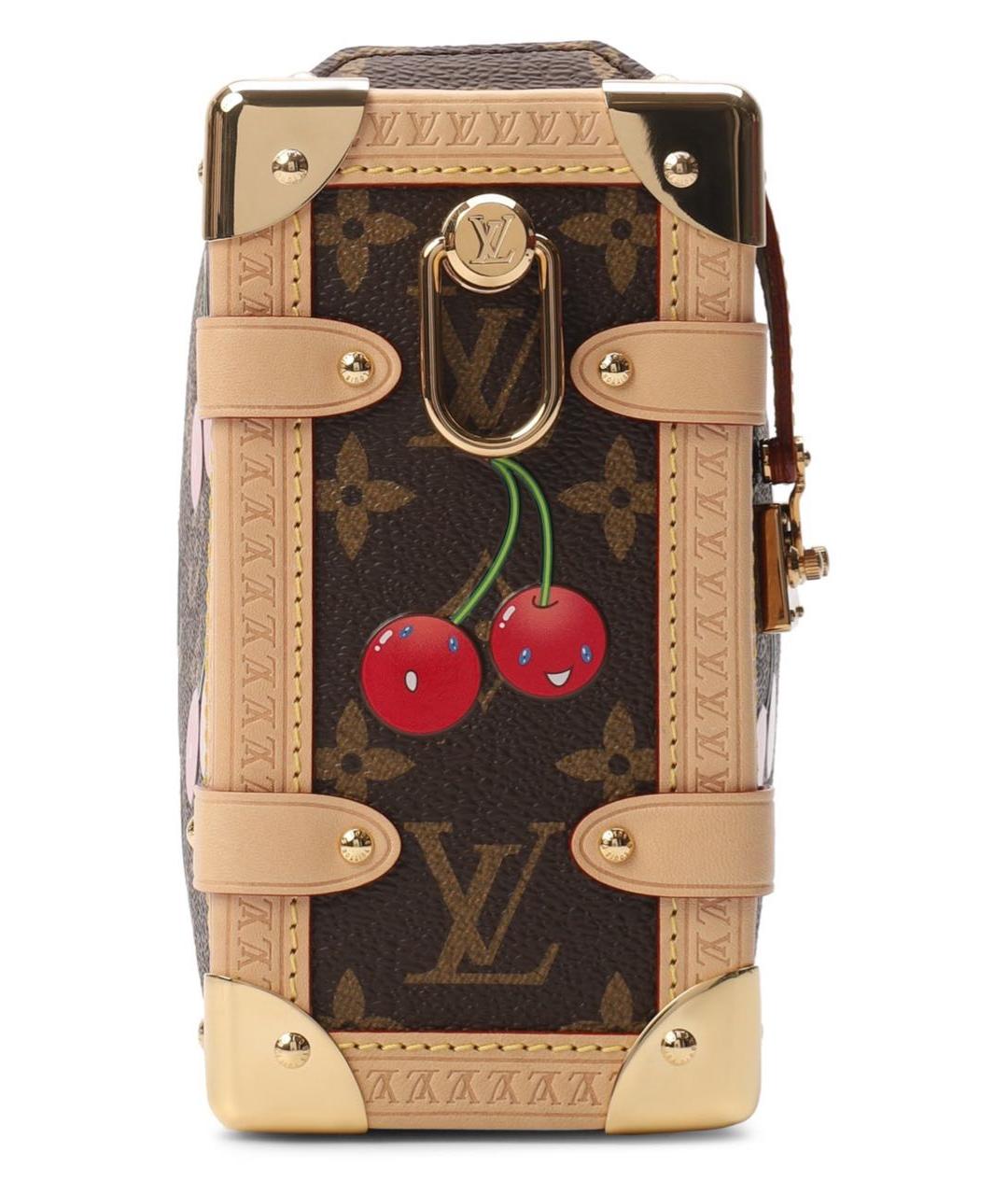 LOUIS VUITTON Коричневая сумка через плечо, фото 6