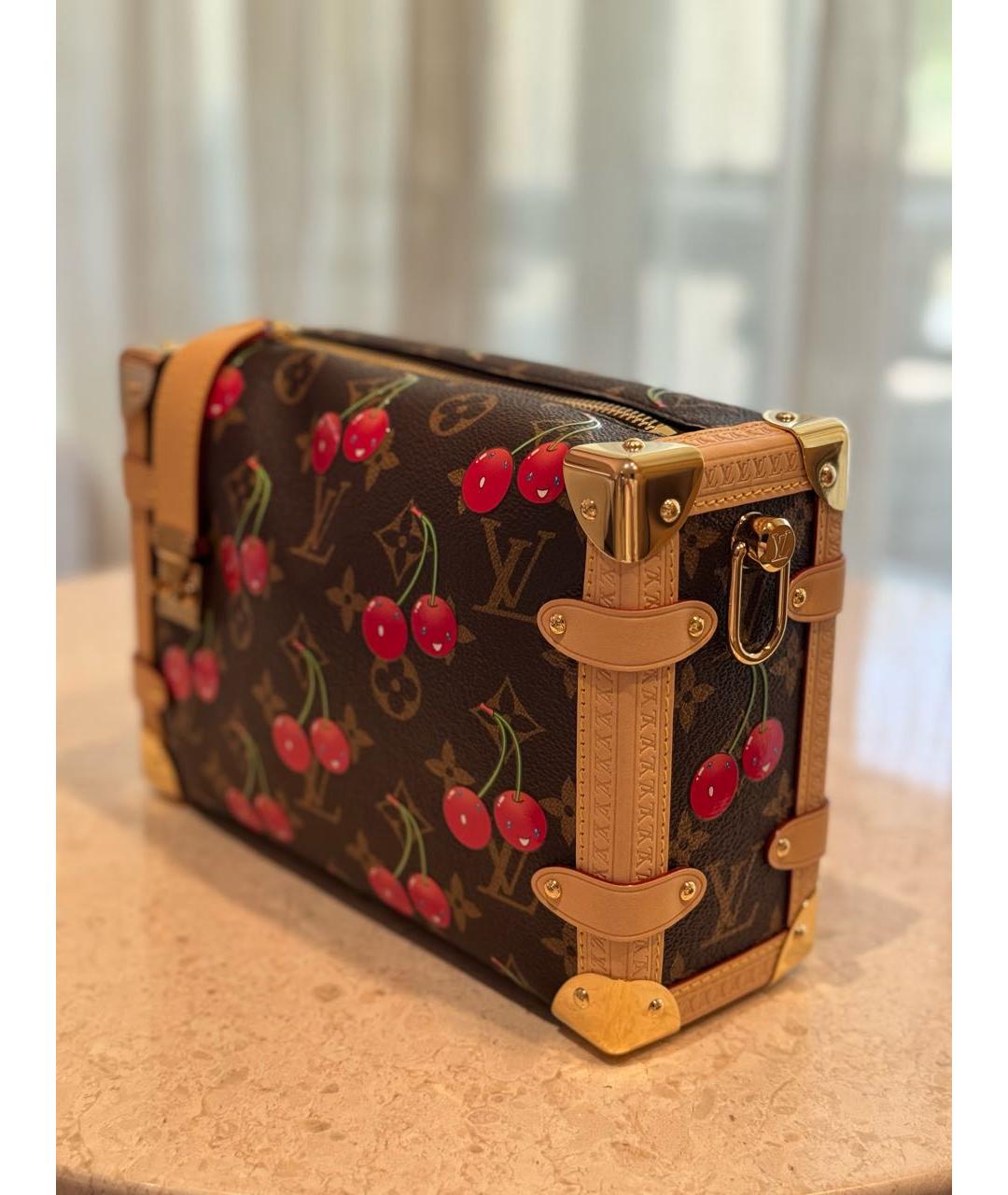 LOUIS VUITTON Коричневая сумка через плечо, фото 4