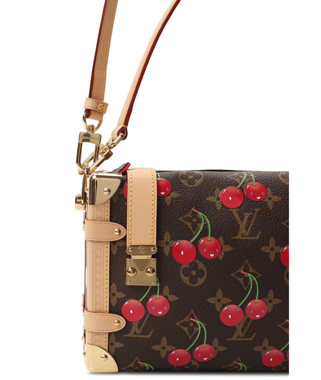 LOUIS VUITTON Коричневая сумка через плечо, фото 5