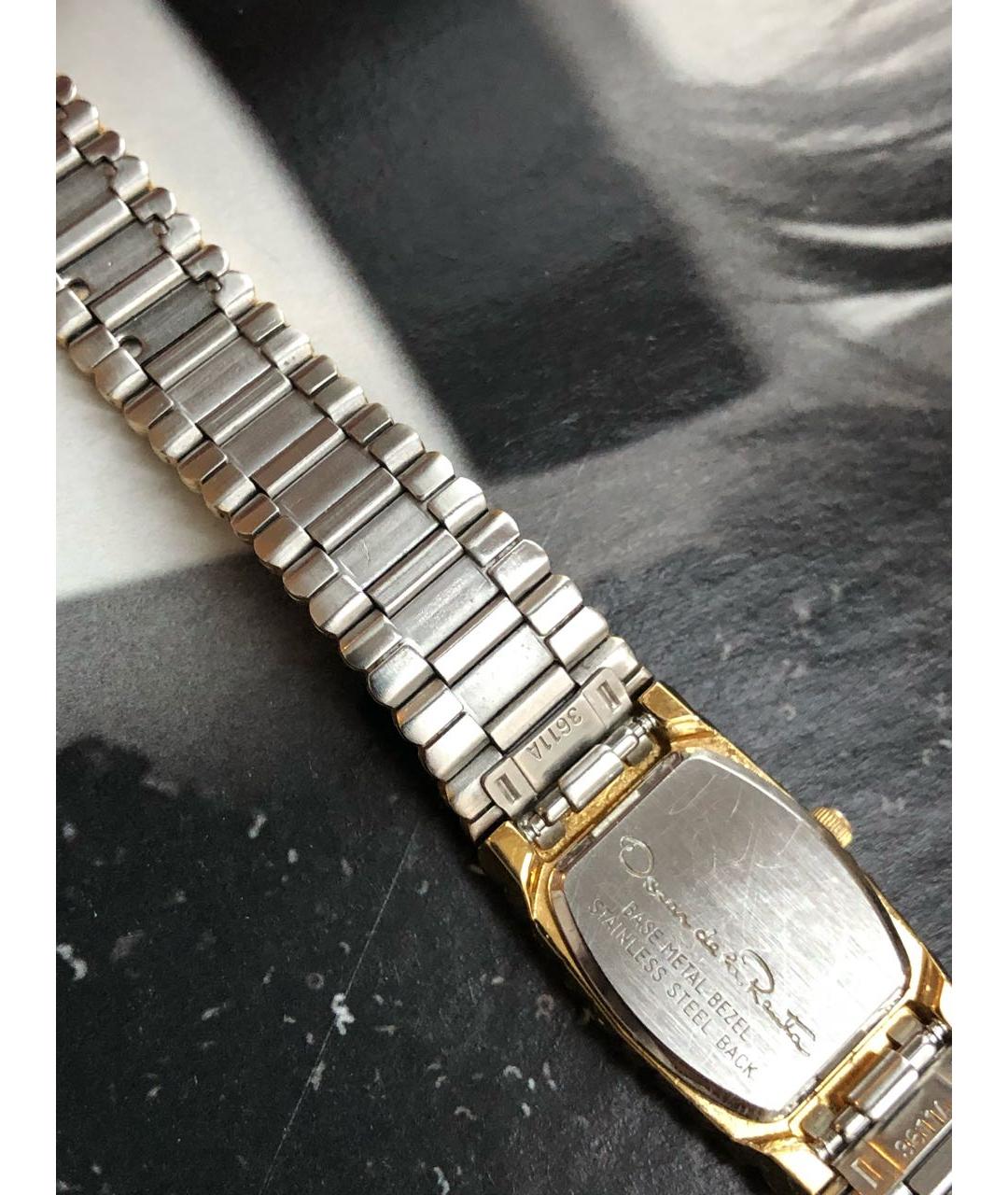 OSCAR DE LA RENTA Золотые металлические часы, фото 7