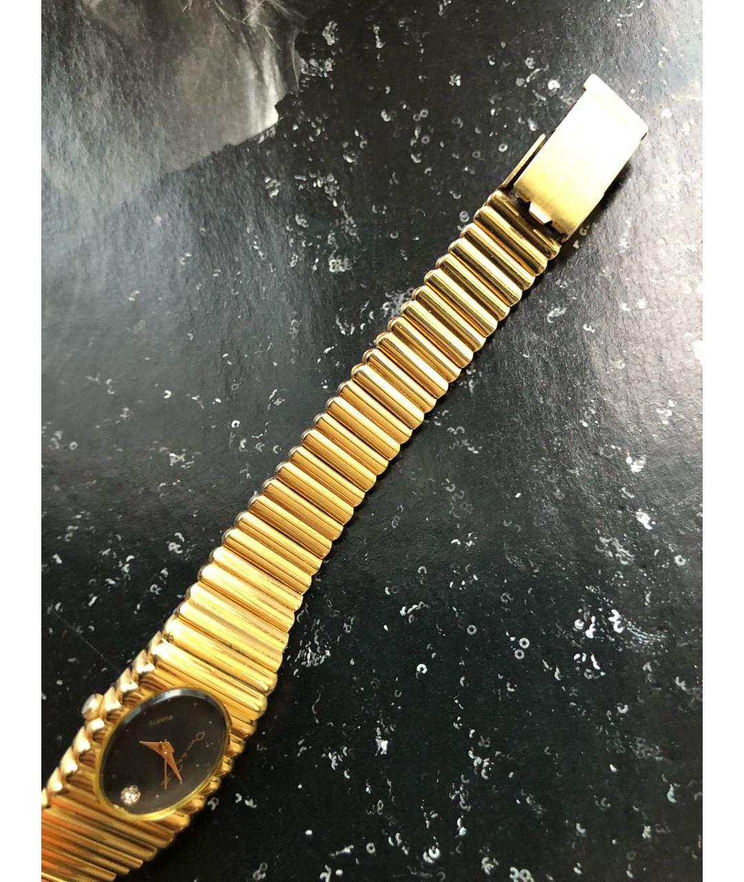 OSCAR DE LA RENTA Золотые металлические часы, фото 5