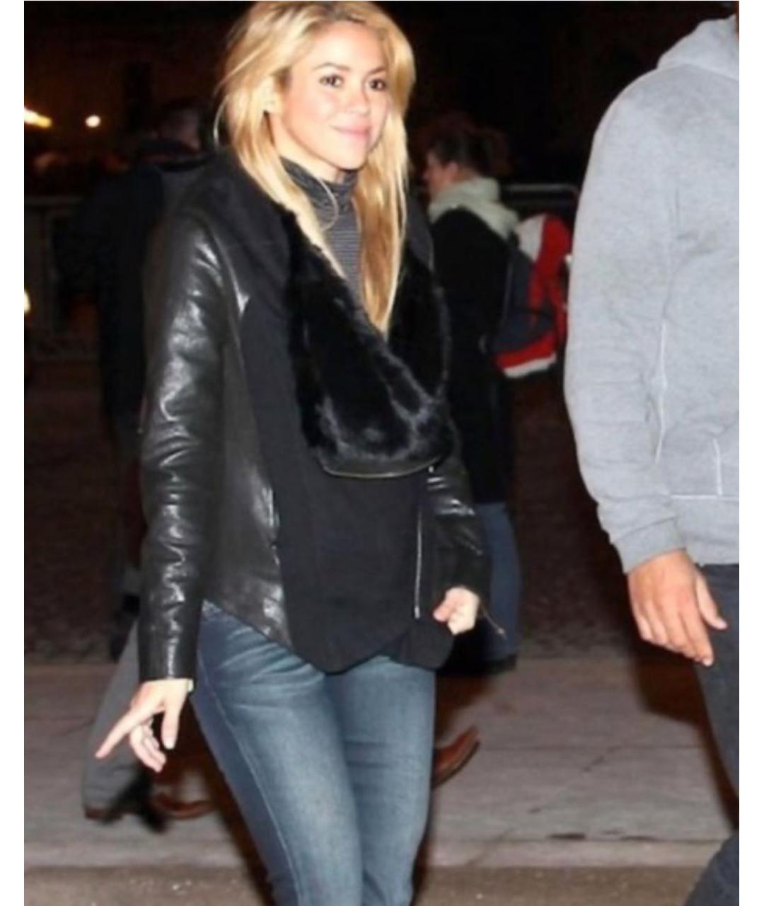 HELMUT LANG Черная кожаная куртка, фото 8