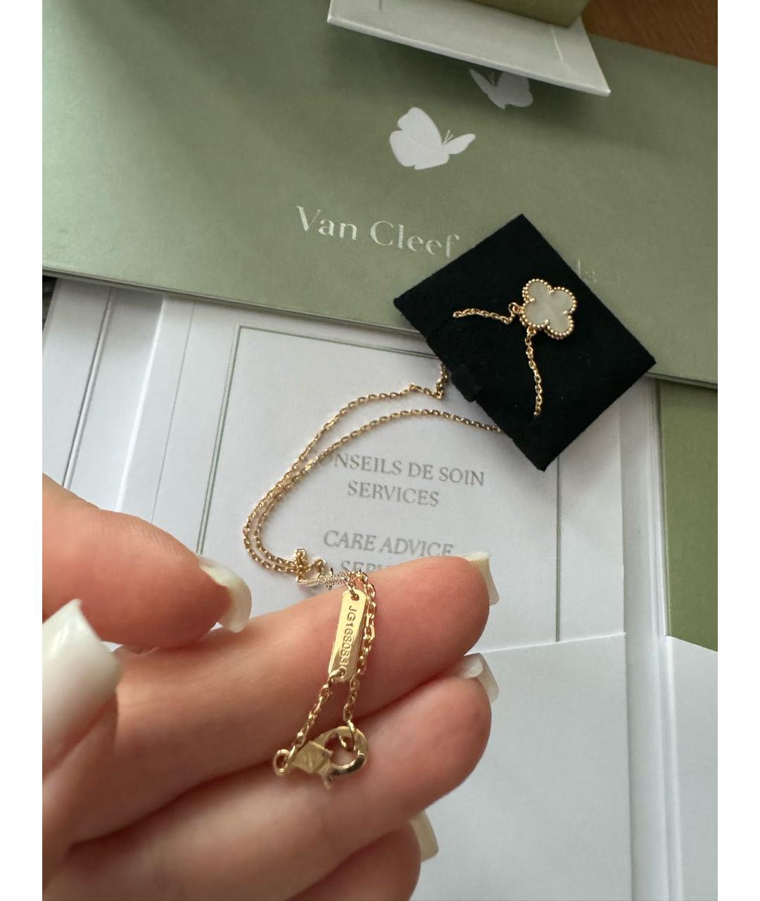 VAN CLEEF & ARPELS Золотое колье из желтого золота, фото 5