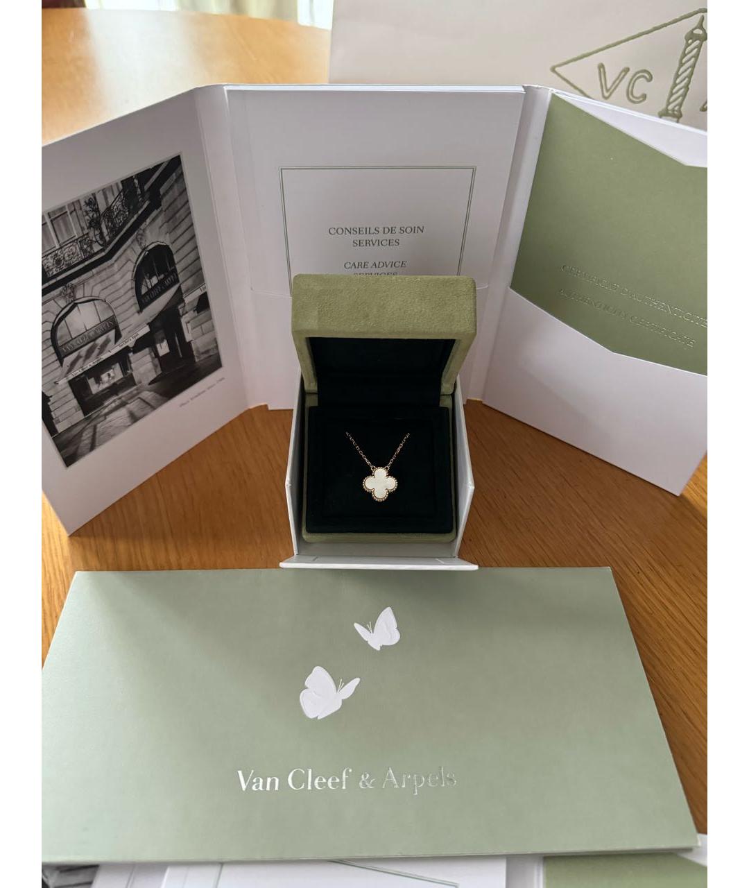 VAN CLEEF & ARPELS Золотое колье из желтого золота, фото 6