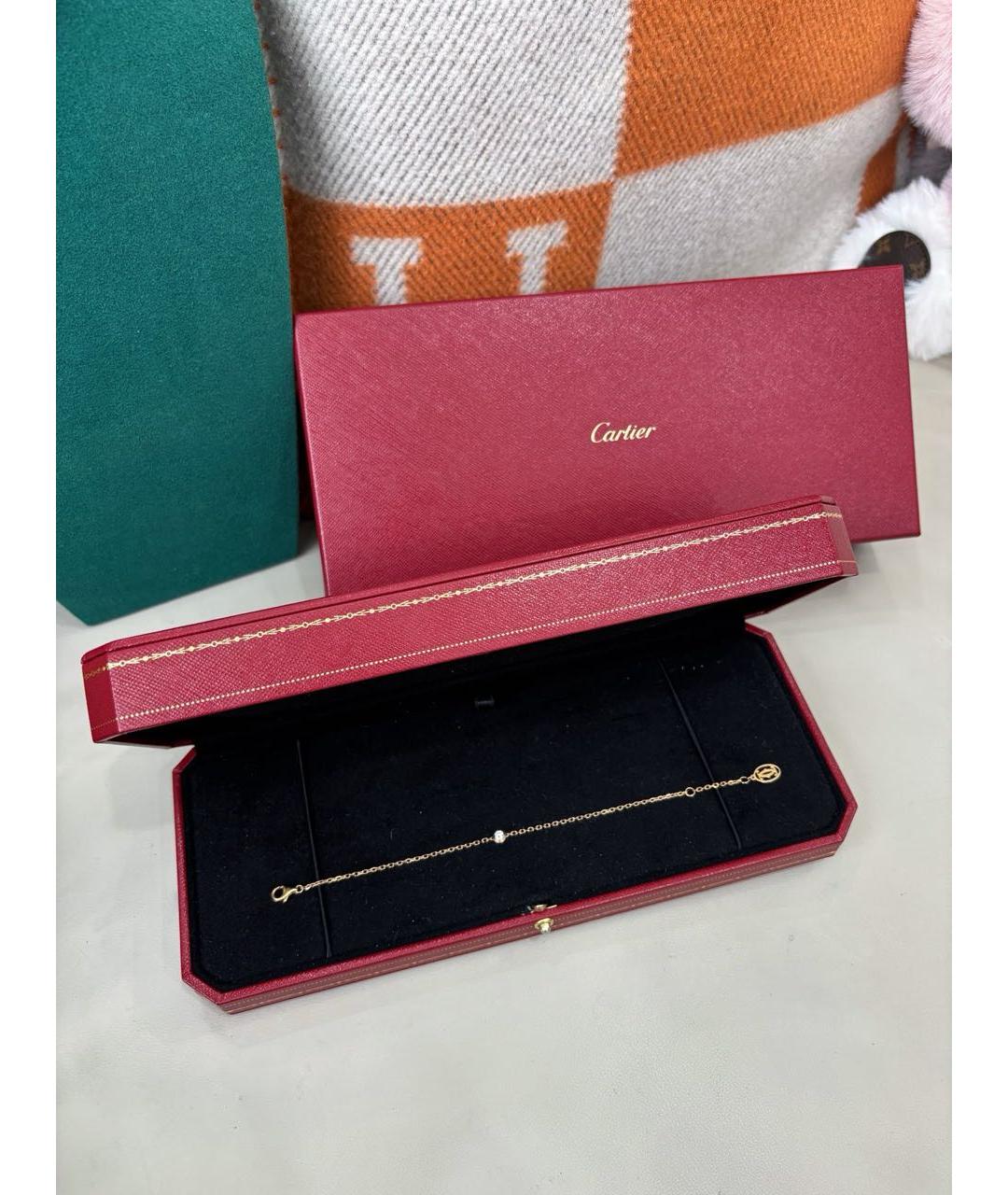 CARTIER Розовый браслет из розового золота, фото 2