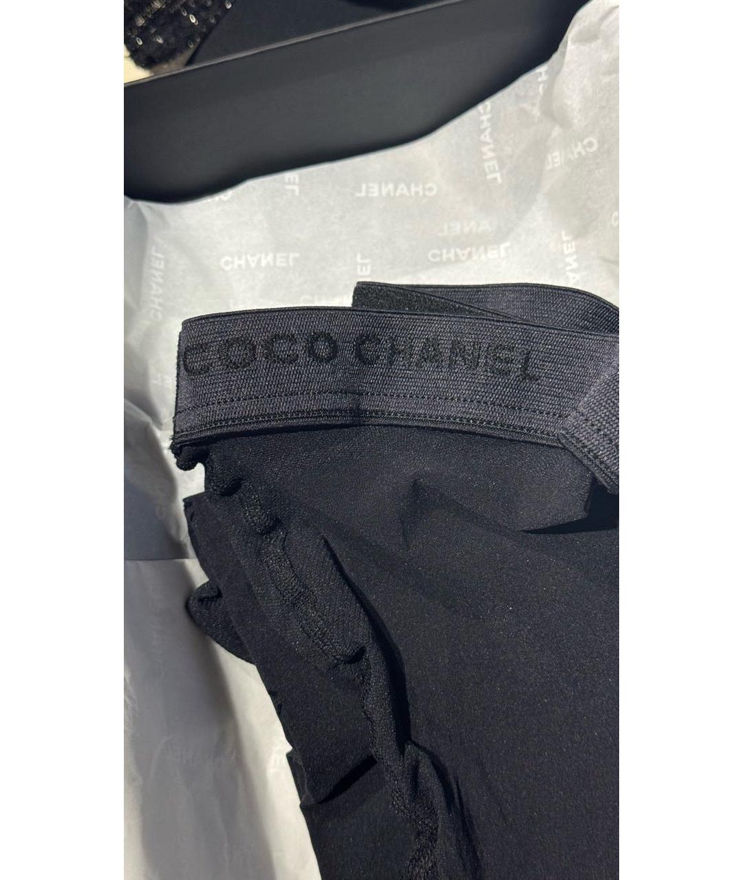 CHANEL Черные носки, чулки и колготы, фото 3